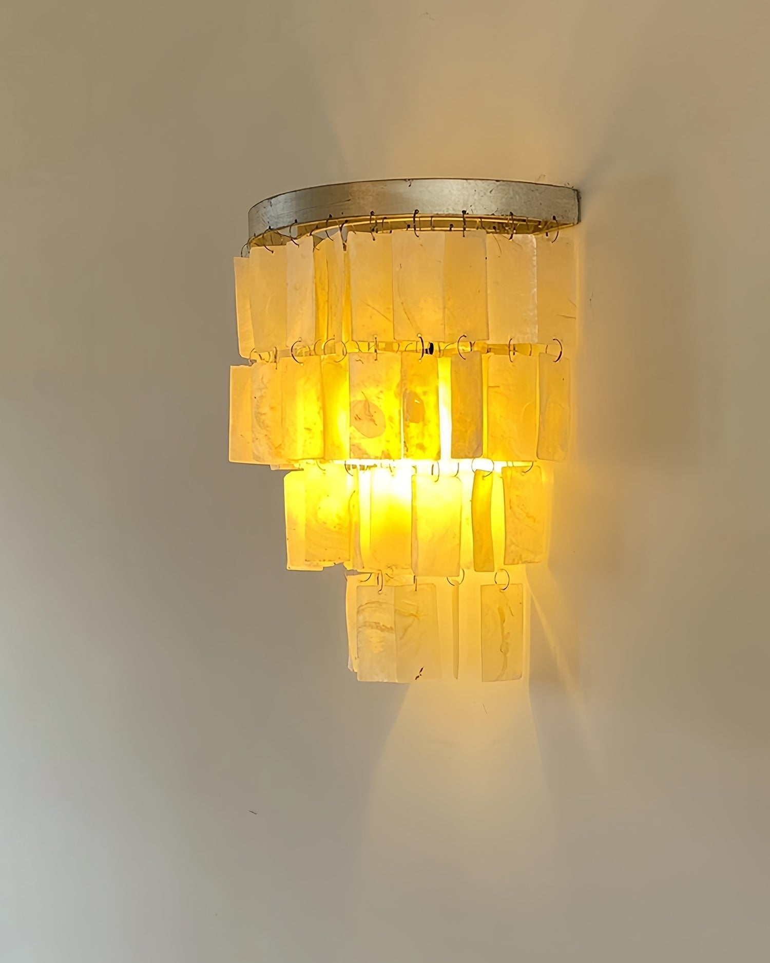 Vidoros Postmodern Luxury Shell Tiered Wall Lamp - Letslighting