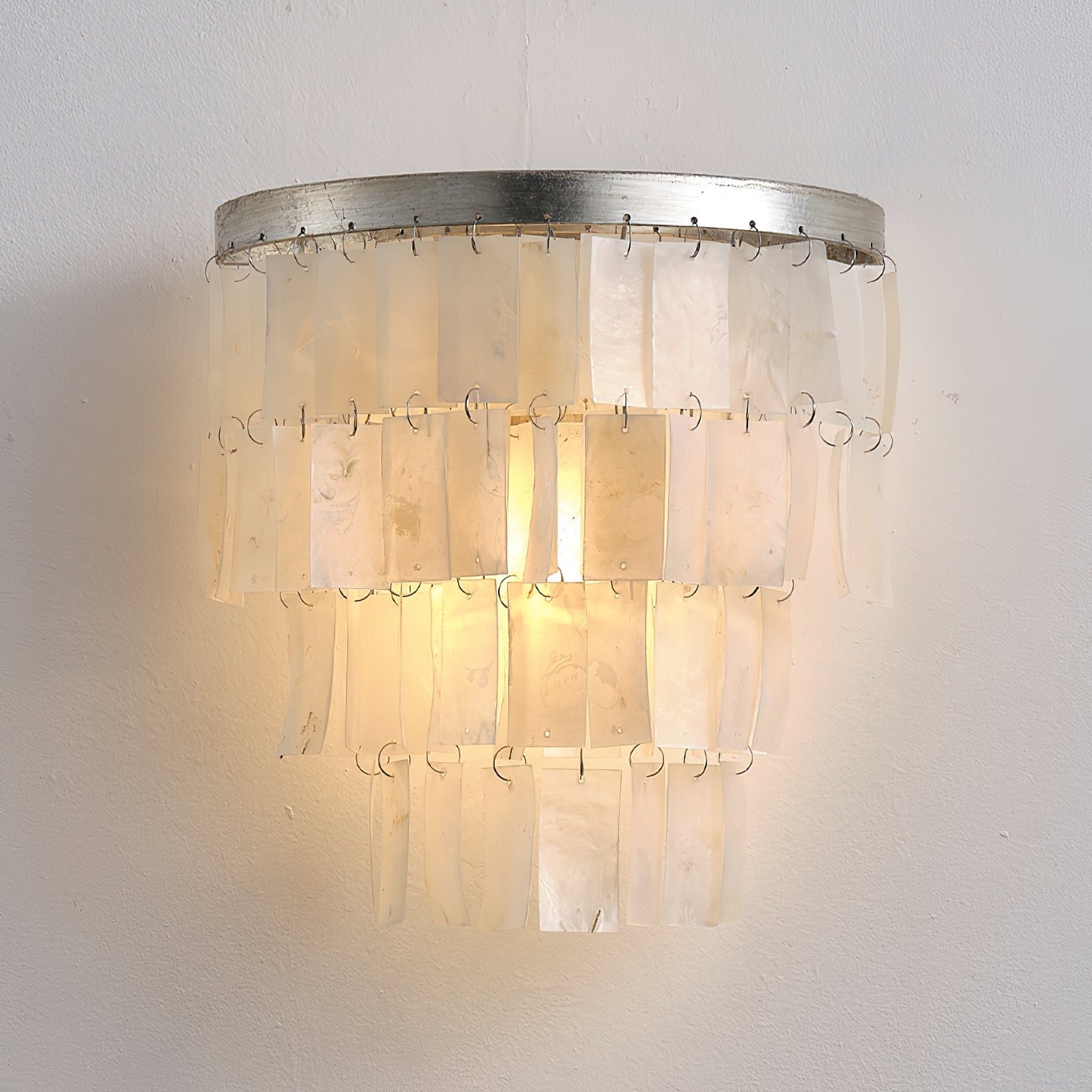 Vidoros Postmodern Luxury Shell Tiered Wall Lamp - Letslighting