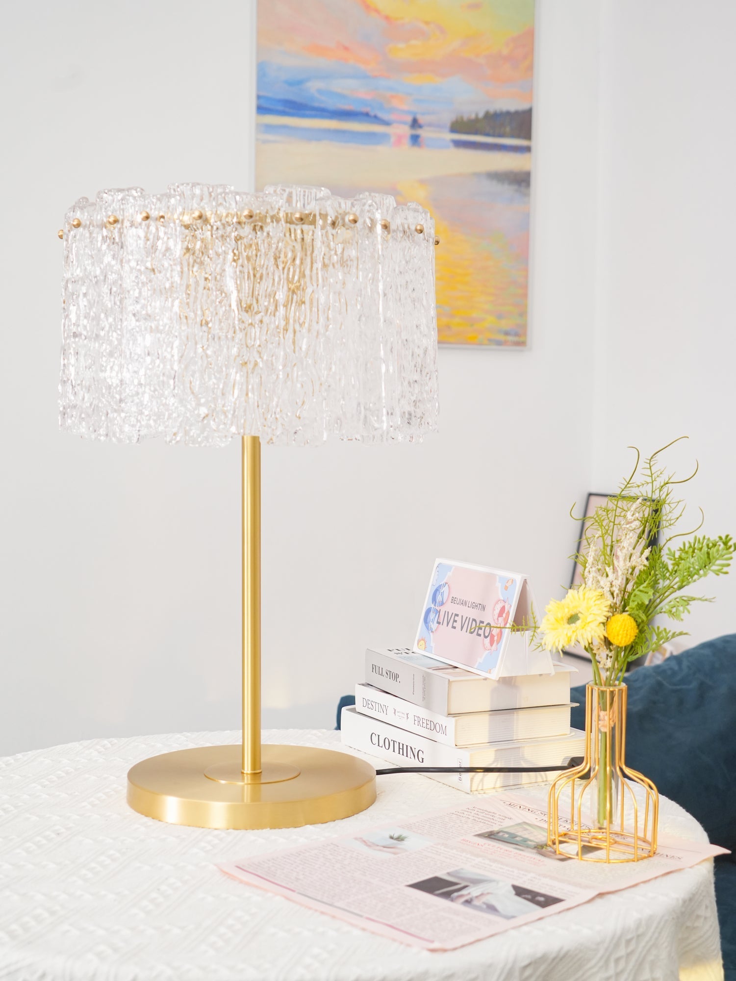 Erliren Crystal Table Lamp - Letslighting