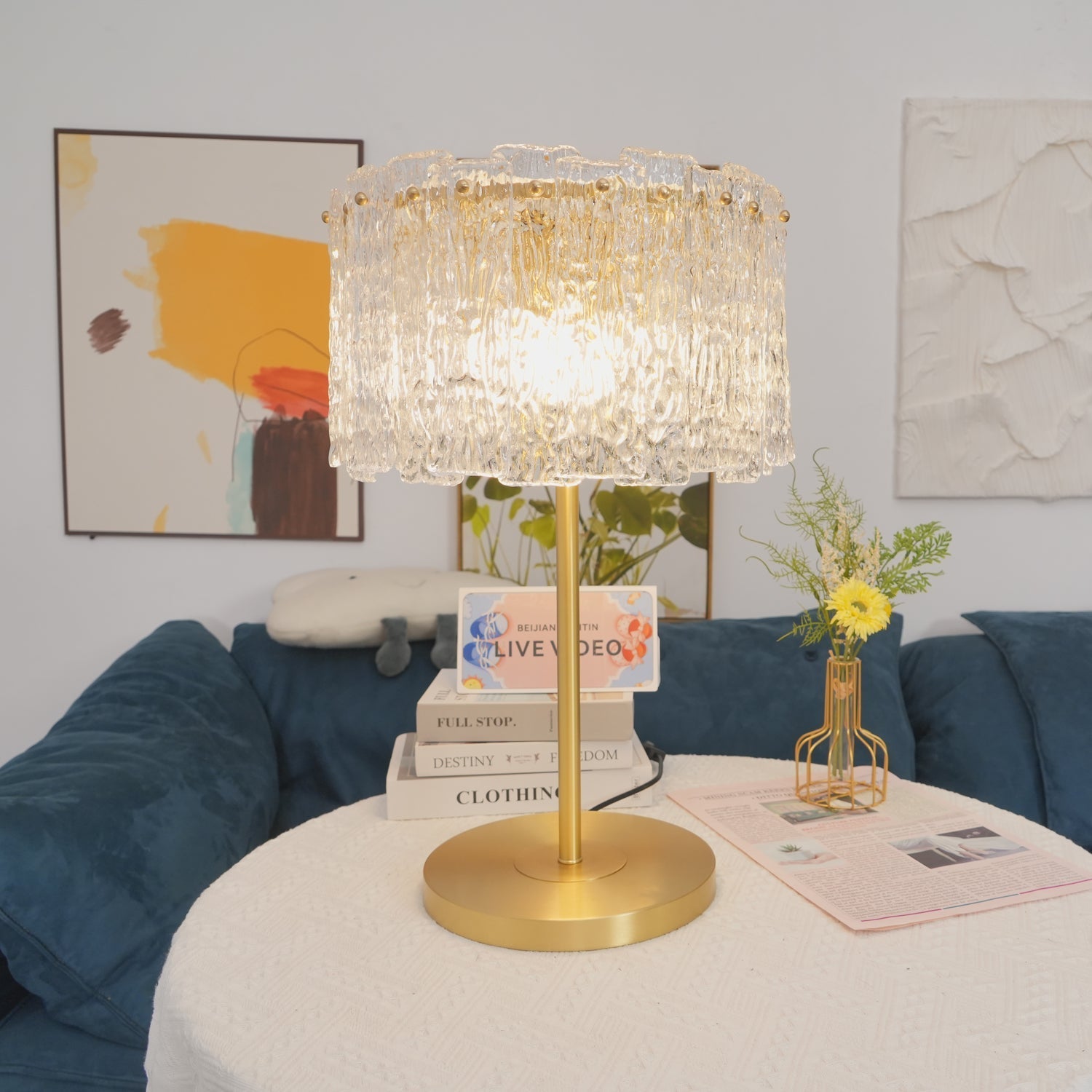 Erliren Crystal Table Lamp - Letslighting