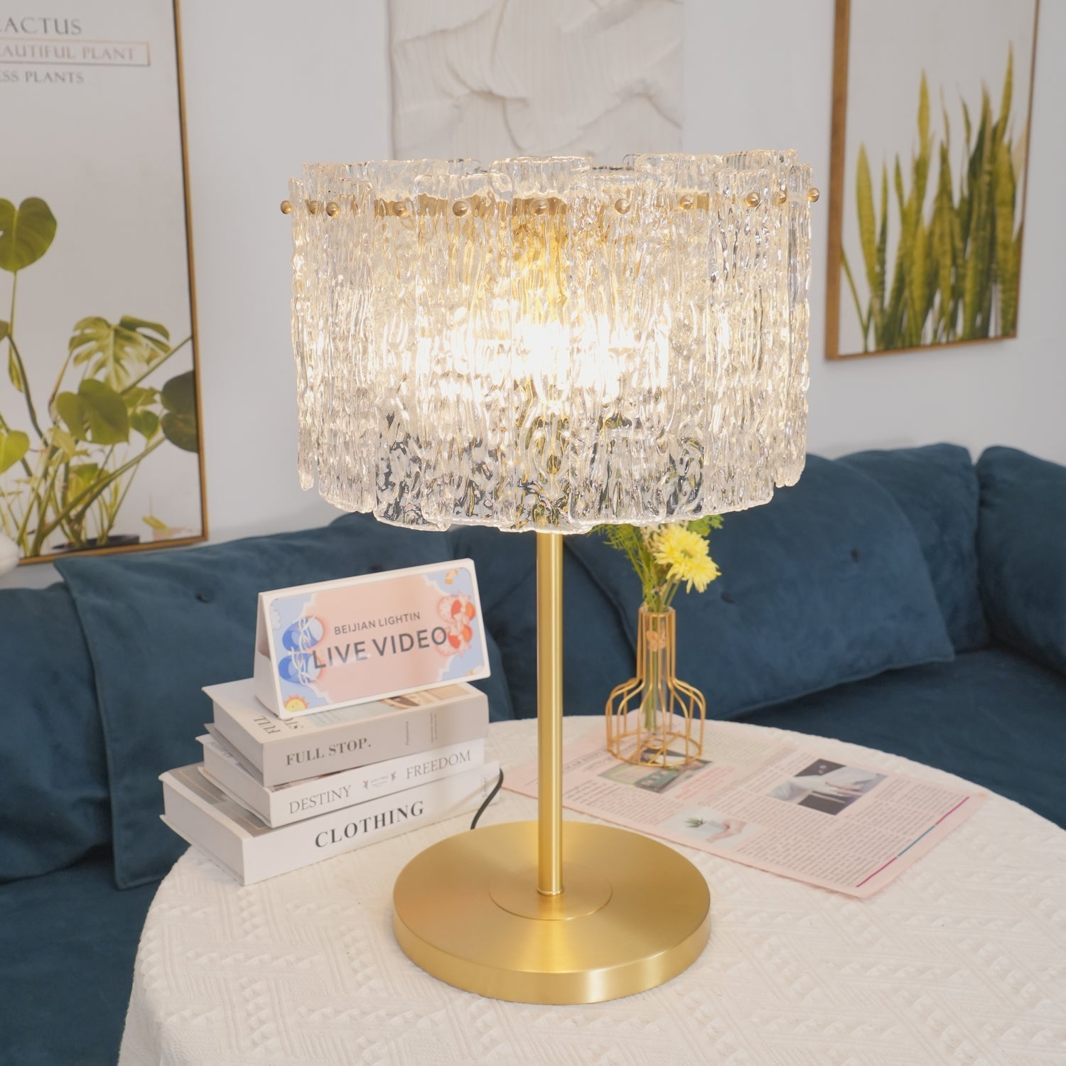 Erliren Crystal Table Lamp - Letslighting
