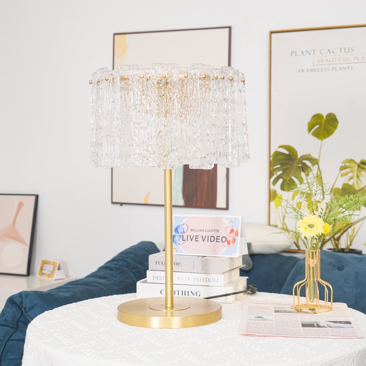Erliren Crystal Table Lamp - Letslighting