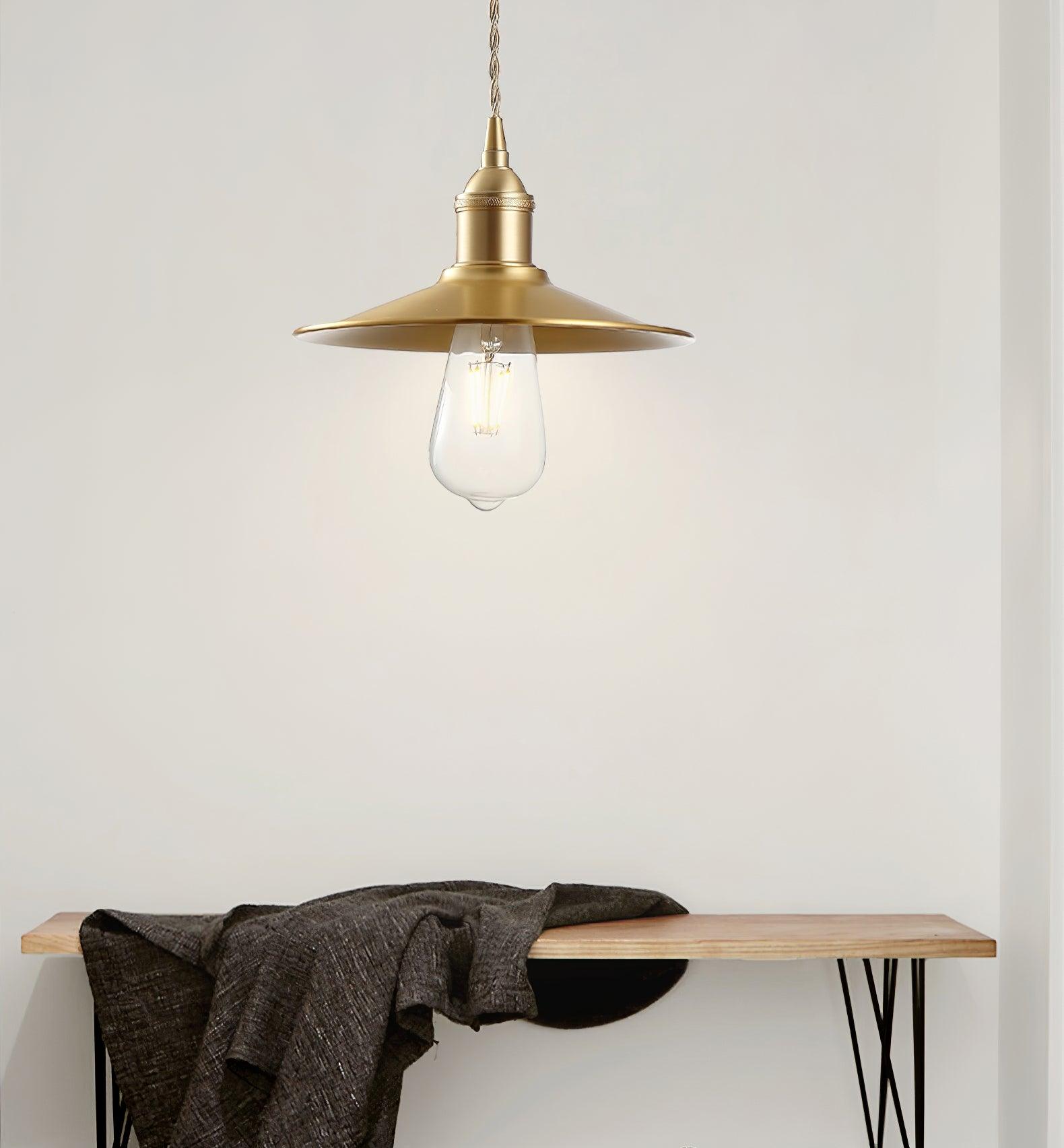 Verona Brass Pendant Lamp - Letslighting