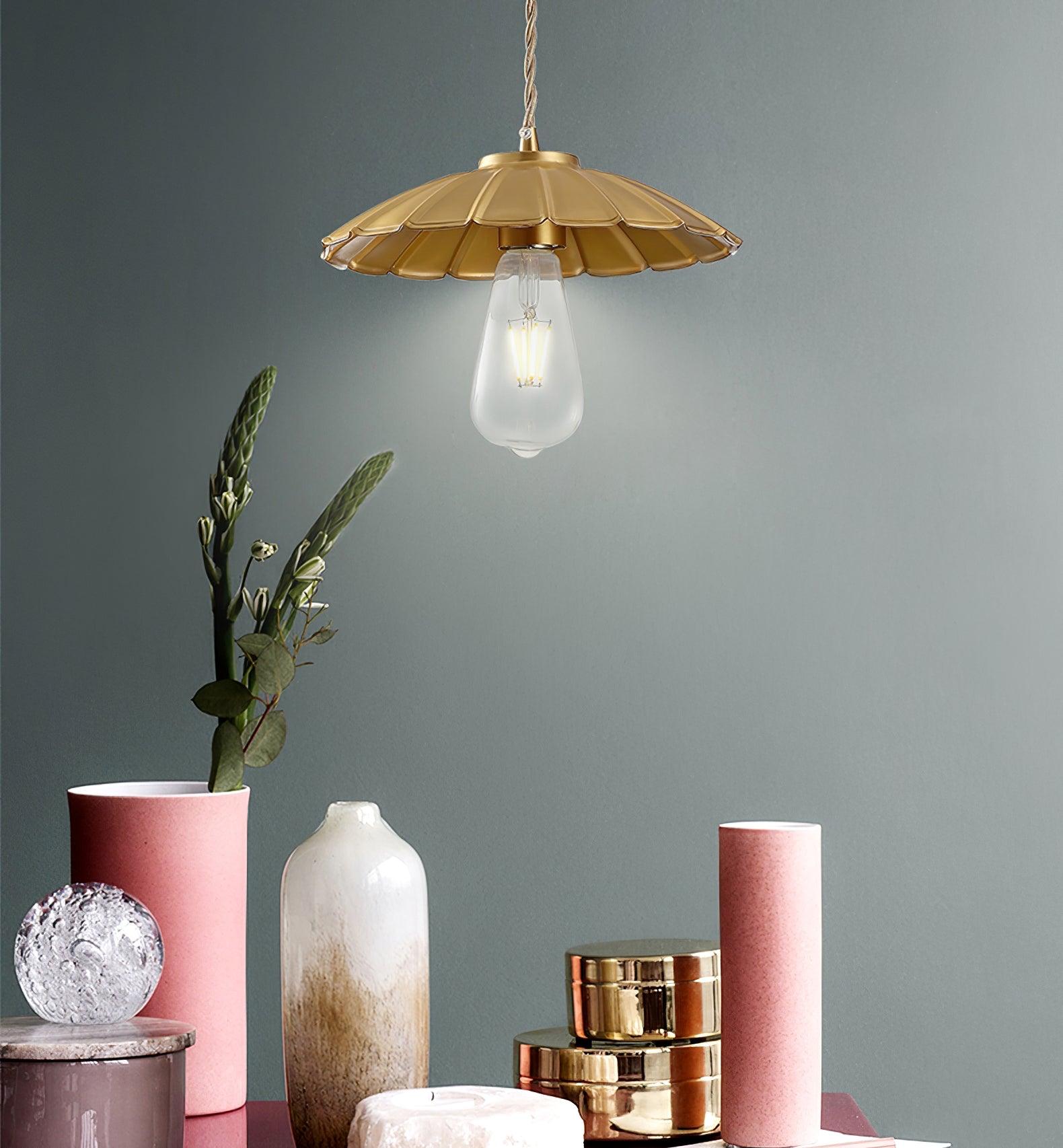 Verona Brass Pendant Lamp - Letslighting