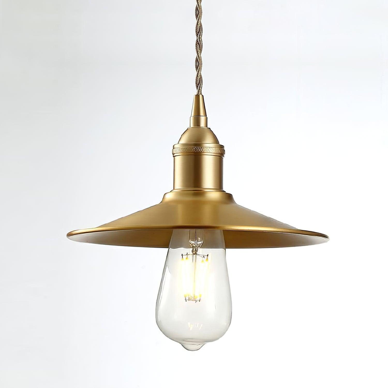 Verona Brass Pendant Lamp - Letslighting