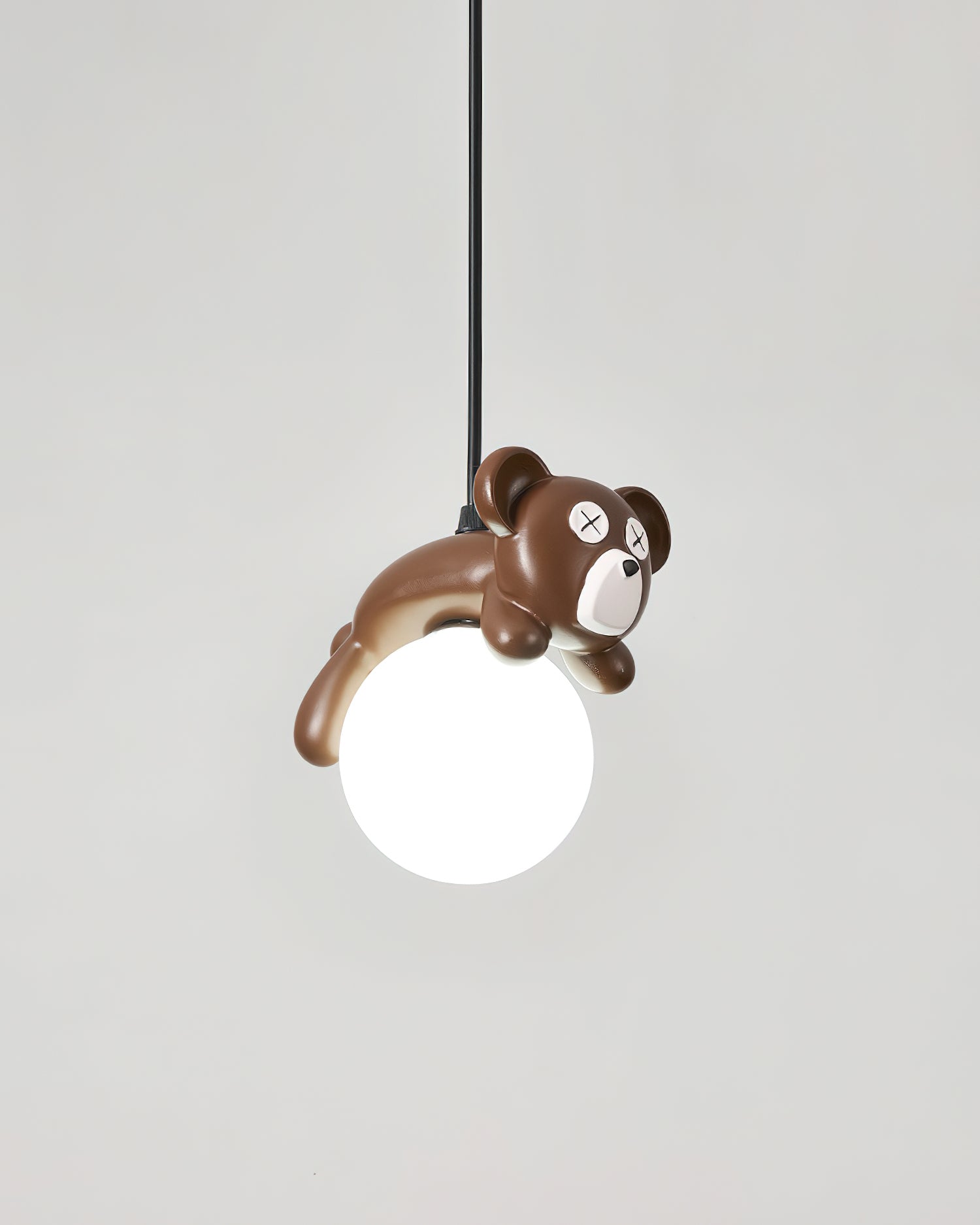 Sleepy Bear Pendant Lamp Whimsical Drifting Teddy - Letslighting