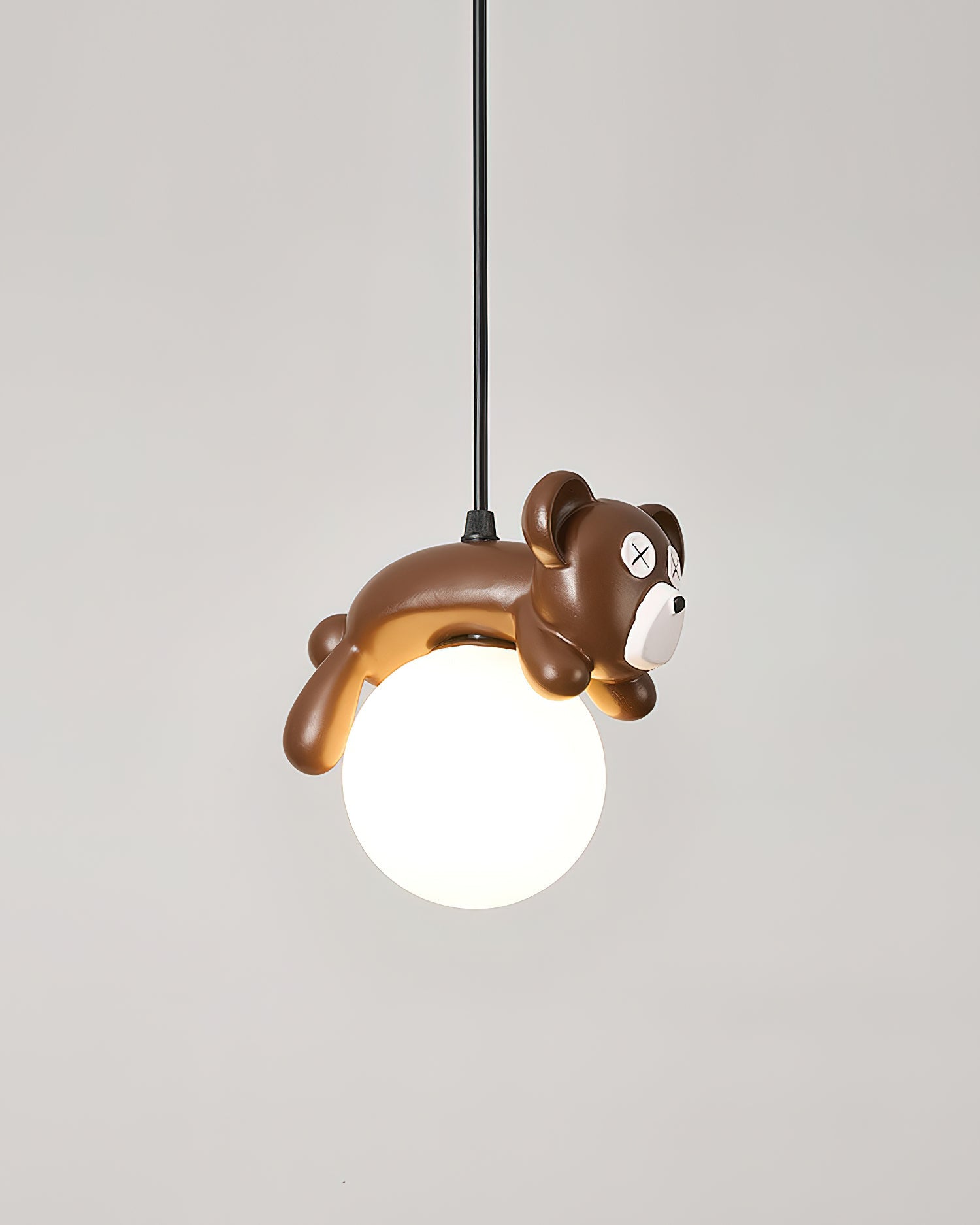 Sleepy Bear Pendant Lamp Whimsical Drifting Teddy - Letslighting