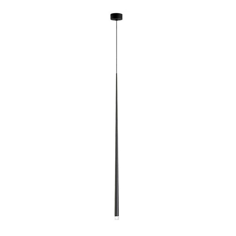 Lustra Chandelier Slender Black Minimalist - Letslighting