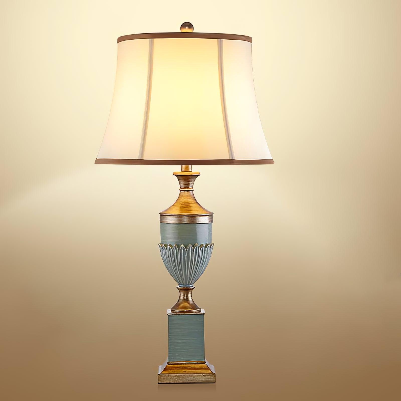 Laura Vintage Resin Table Lamp - Letslighting
