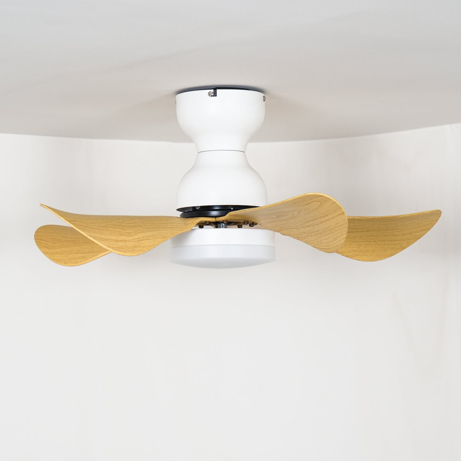 Callen Wood Ceiling Fan Light - Letslighting