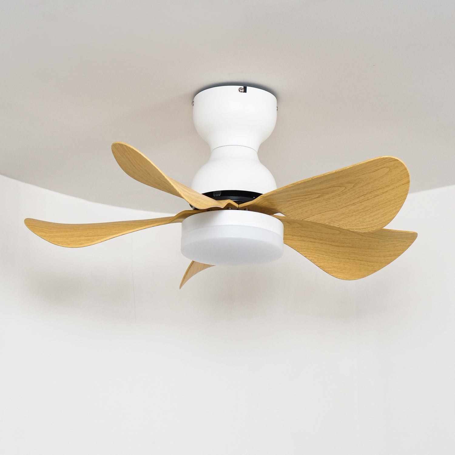 Callen Wood Ceiling Fan Light - Letslighting