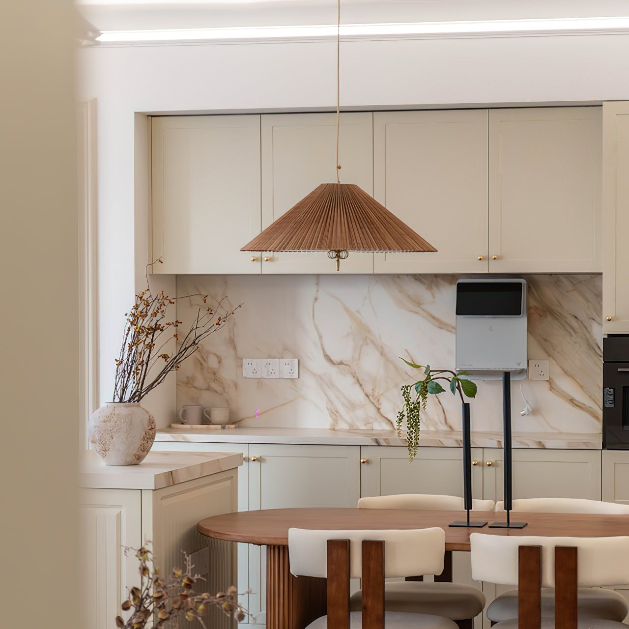 Feyla Natural Woven Pendant Lamp - Letslighting