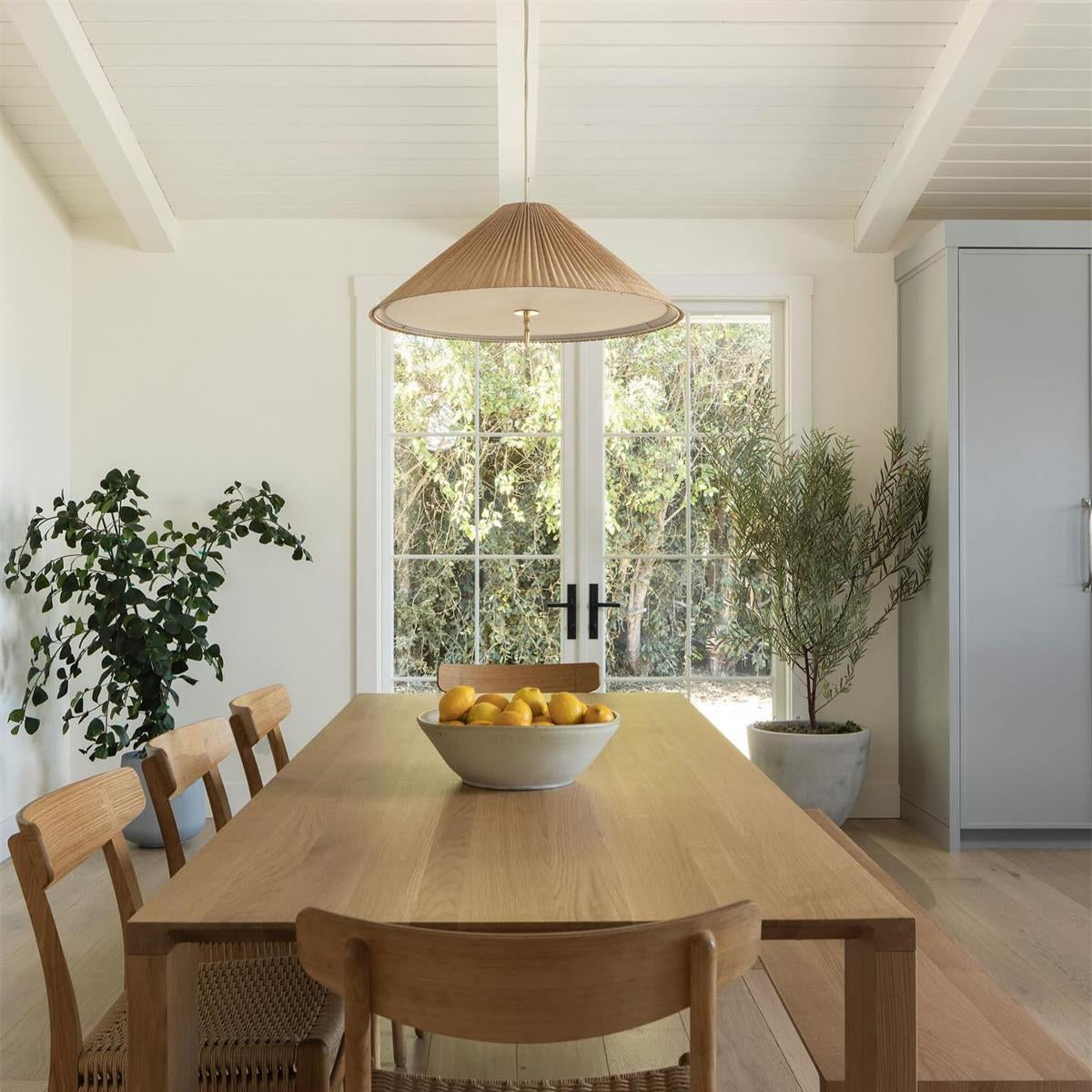 Feyla Natural Woven Pendant Lamp - Letslighting