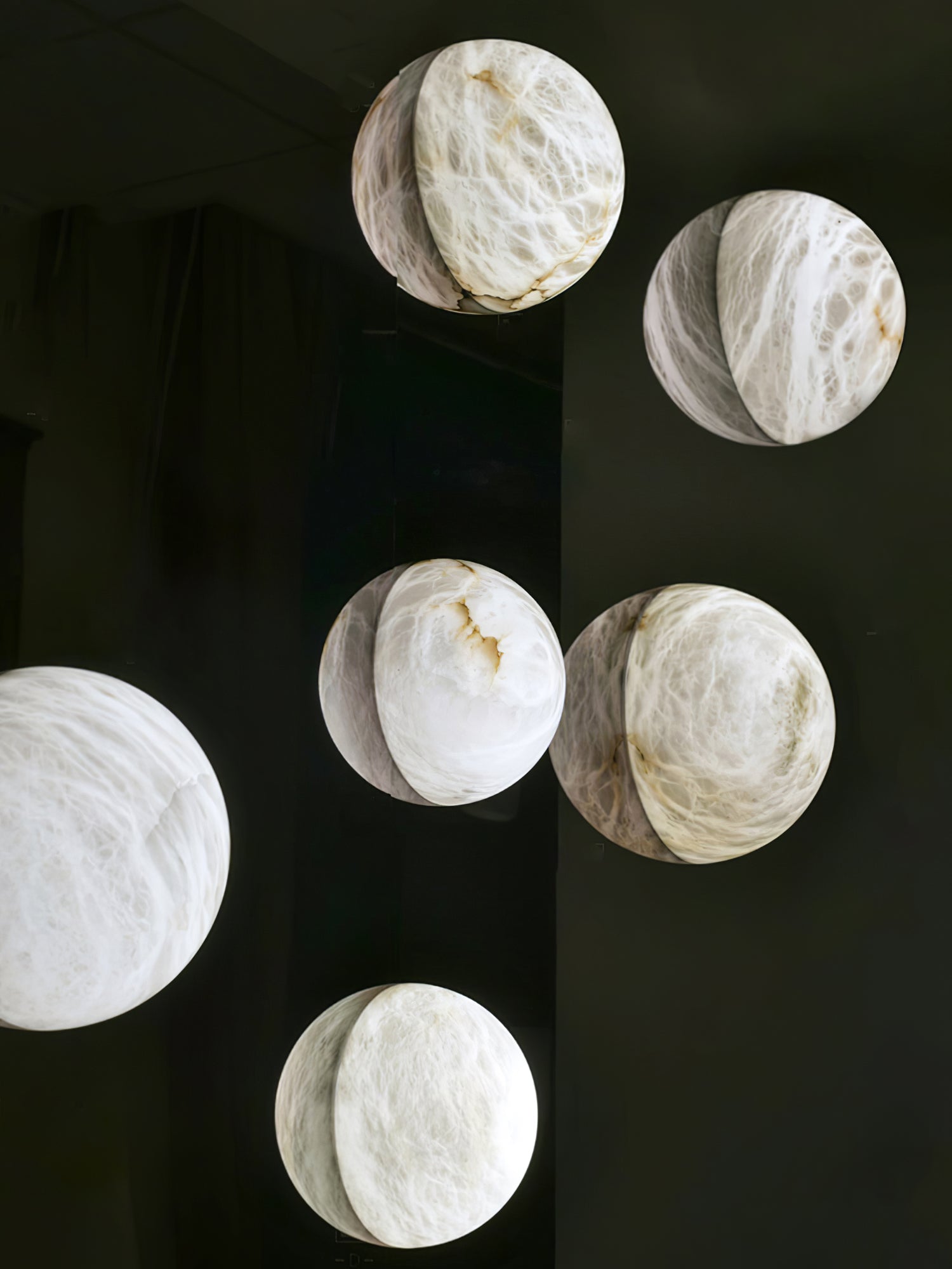 Canoria Wabi-Sabi Travertine Wall Lamp - Letslighting
