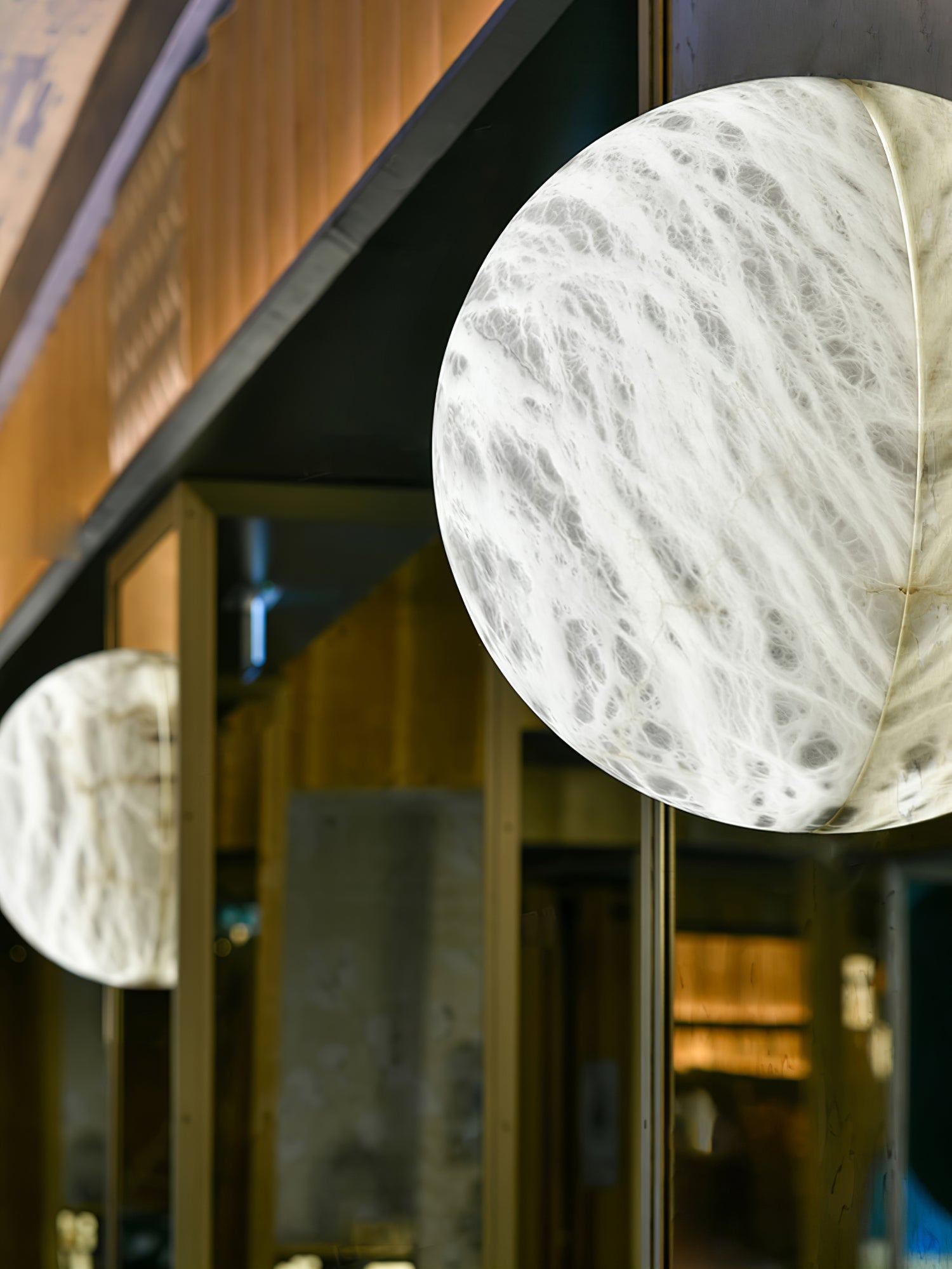 Canoria Wabi-Sabi Travertine Wall Lamp - Letslighting