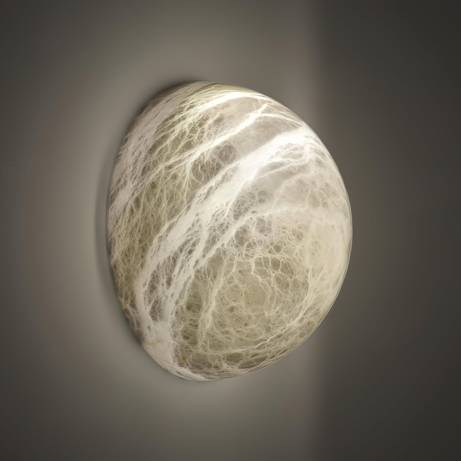 Canoria Wabi-Sabi Travertine Wall Lamp - Letslighting