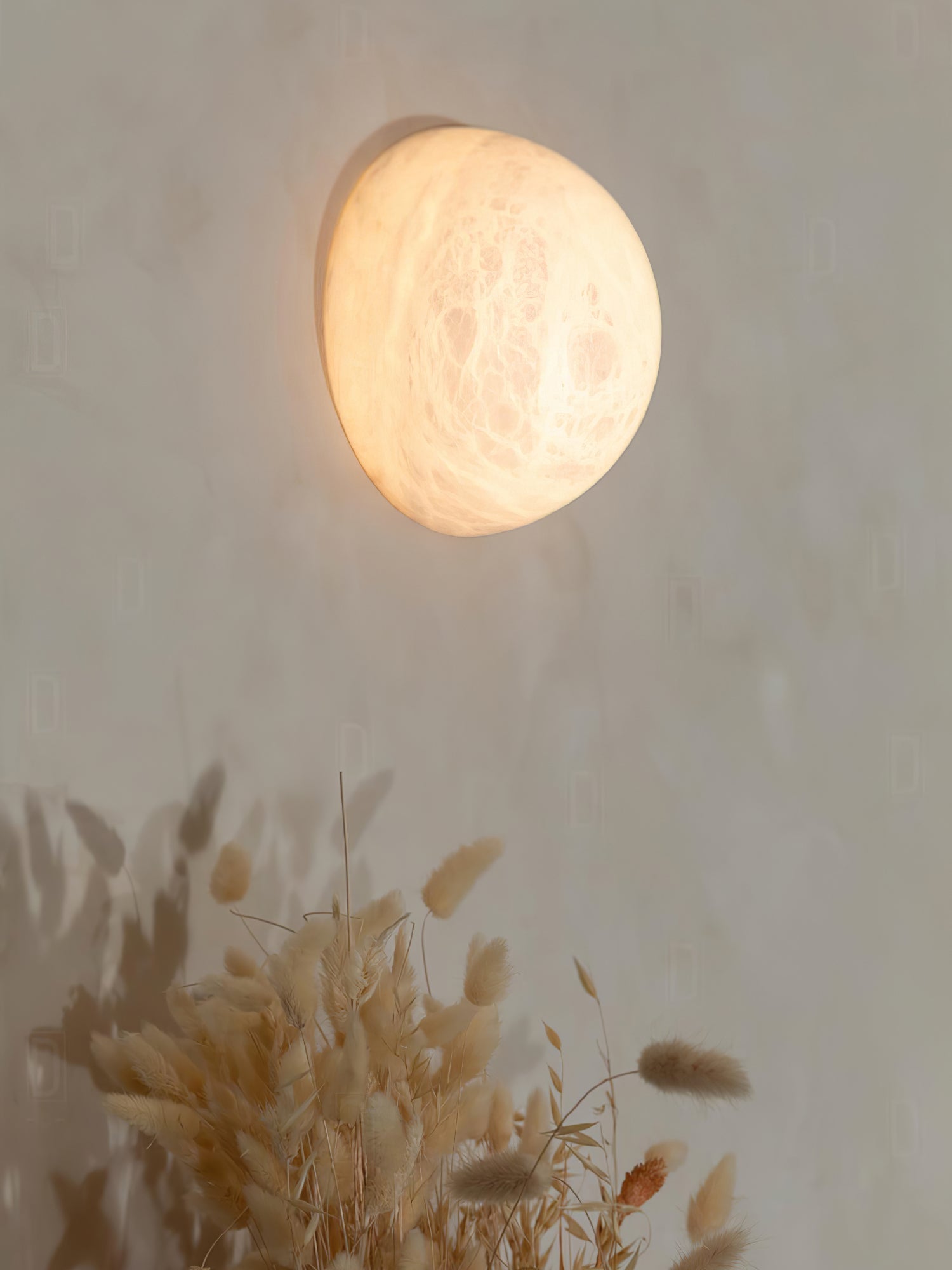 Canoria Wabi-Sabi Travertine Wall Lamp - Letslighting