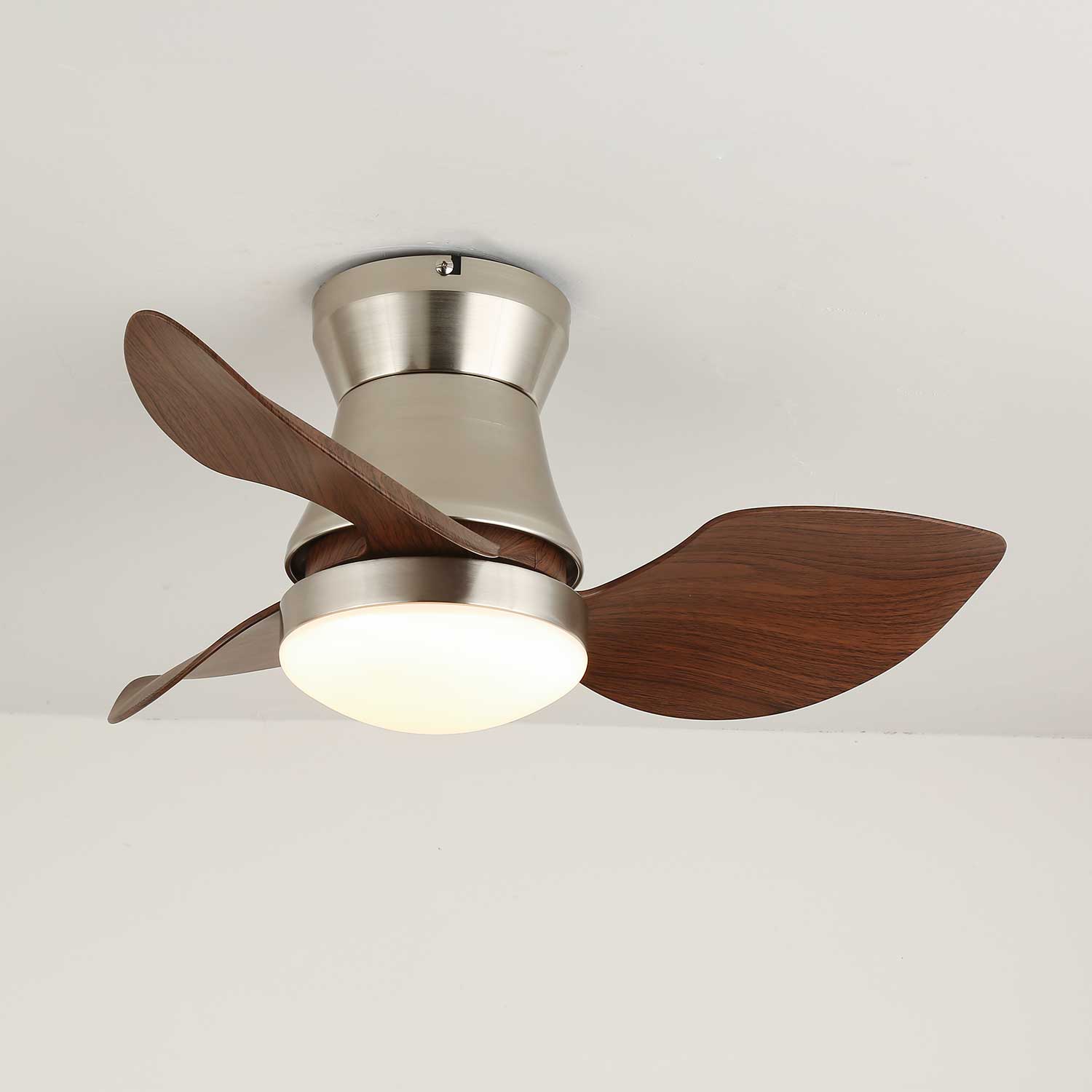 Kaelen Modern Wood Ceiling Fan Light - Letslighting