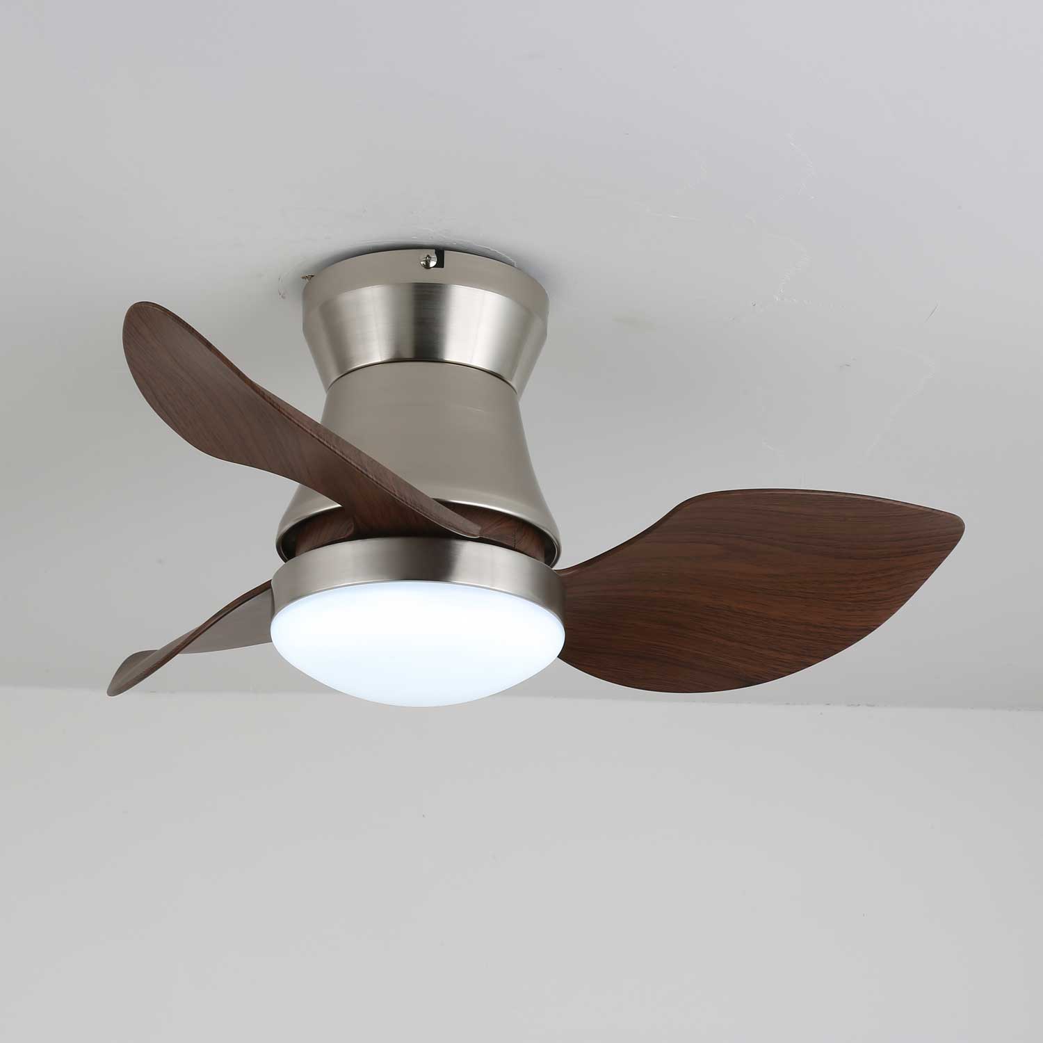 Kaelen Modern Wood Ceiling Fan Light - Letslighting