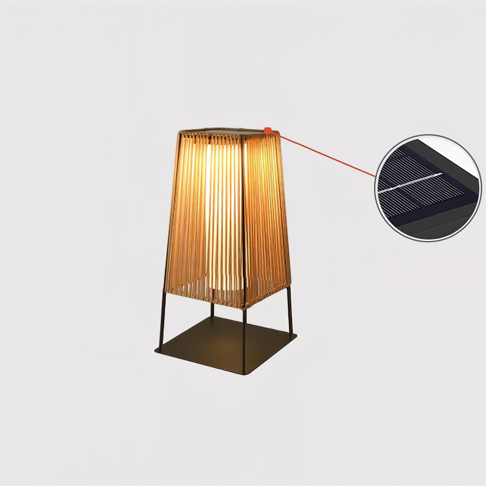 Solara Outdoor Post Light Slatted Vertical - Letslighting