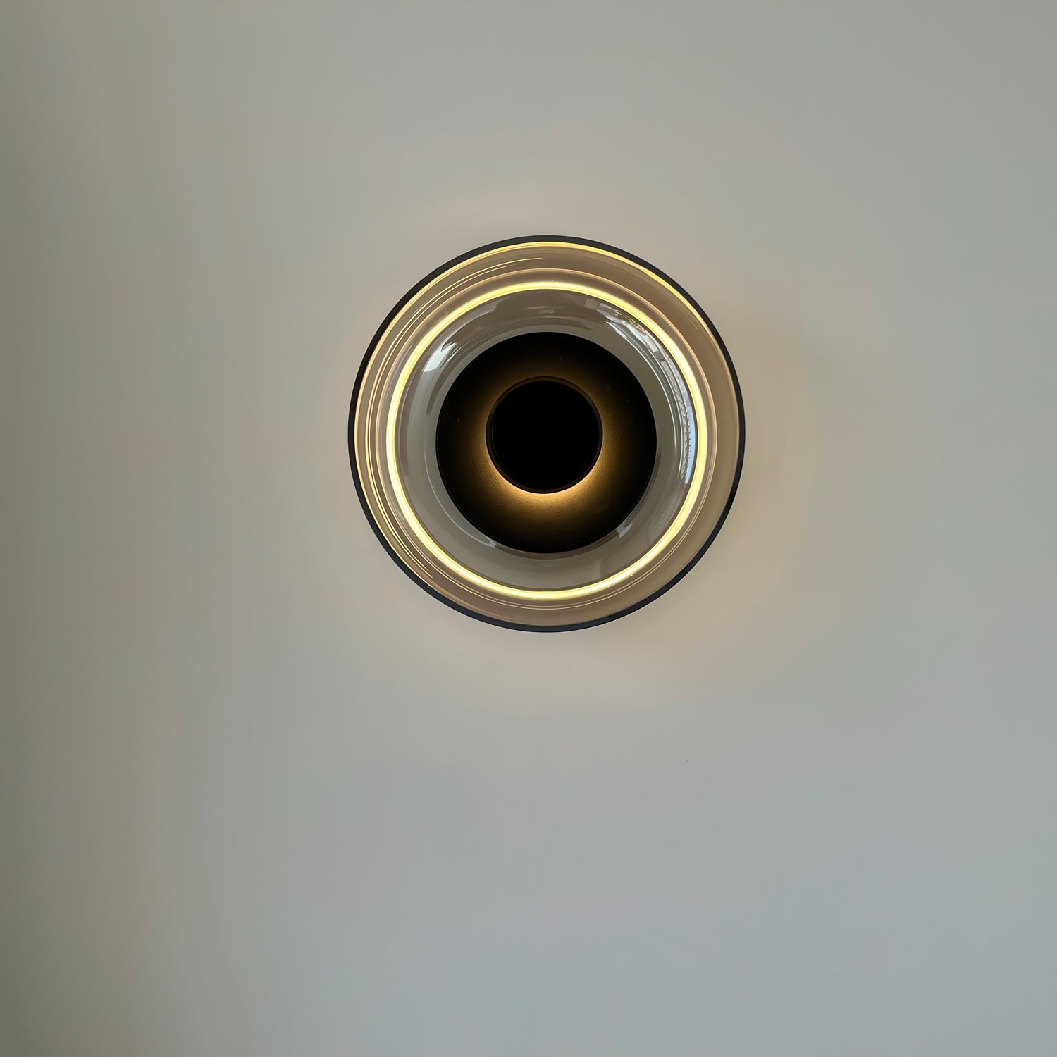 Crux Modern Minimalist Brass Glass Wall Light - Letslighting