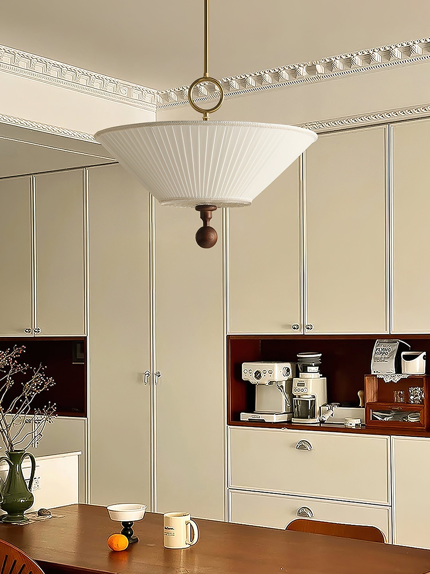 Solaria Pleated Pendant Light - Letslighting