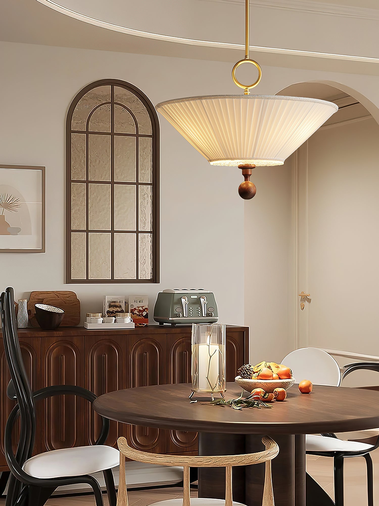 Solaria Pleated Pendant Light - Letslighting