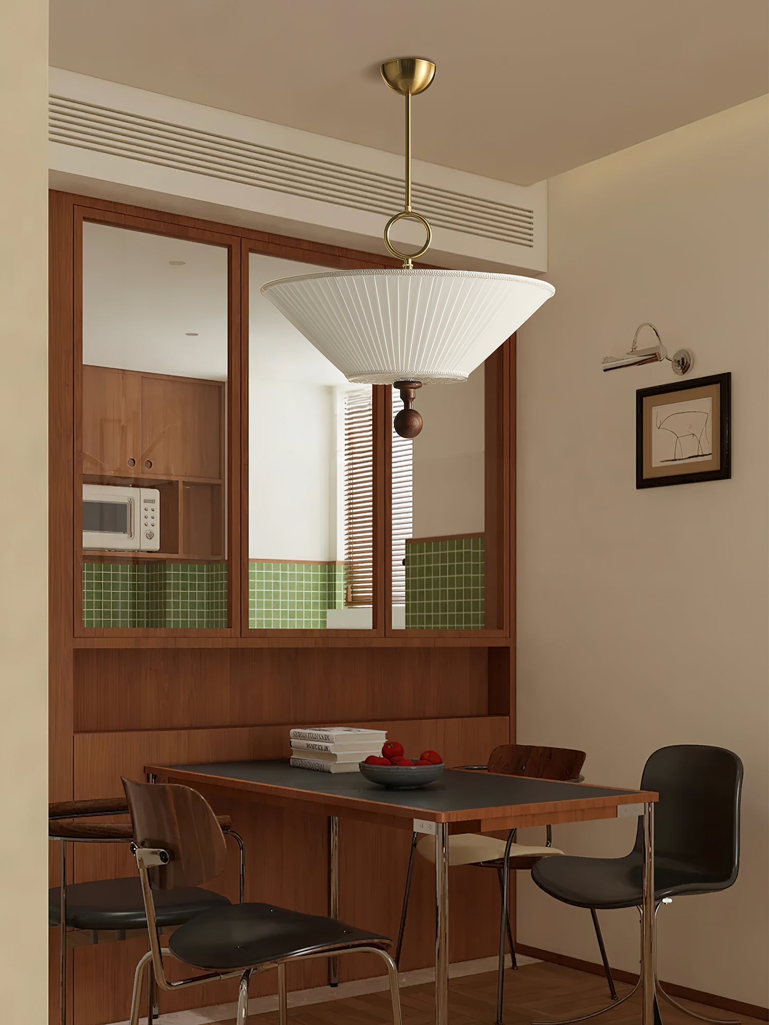 Solaria Pleated Pendant Light - Letslighting