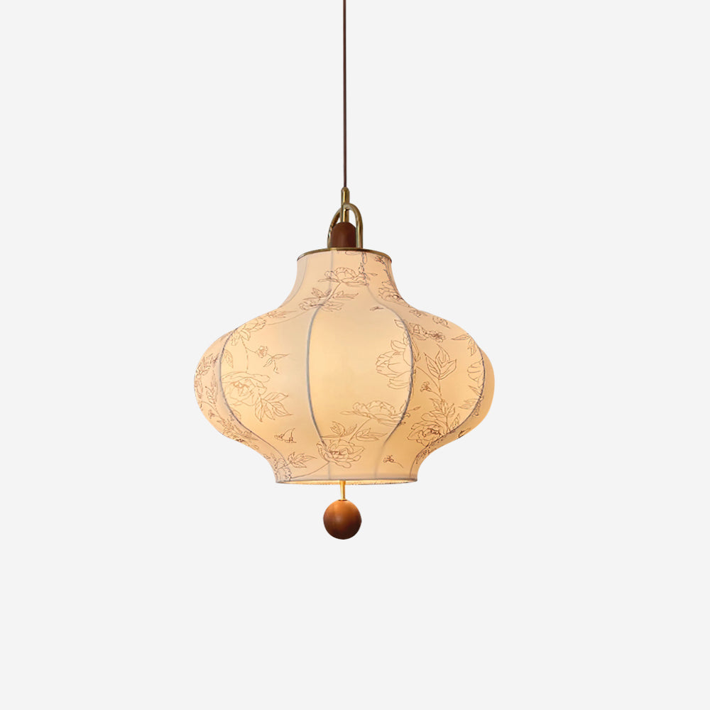 Calira Fabric Pendant Lamp - Letslighting