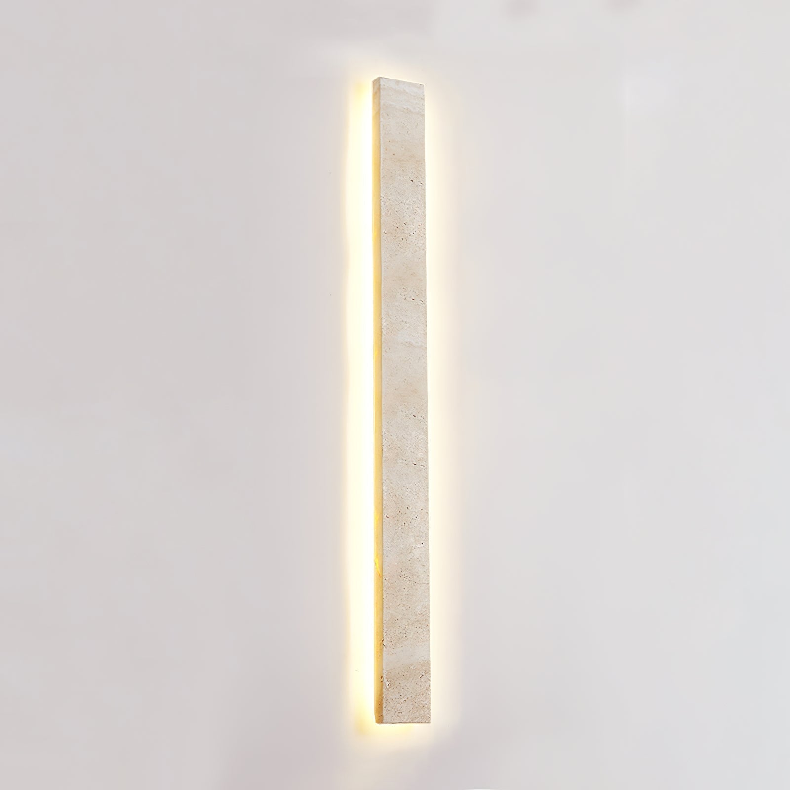 Solis Minimalist Travertine Wall Light