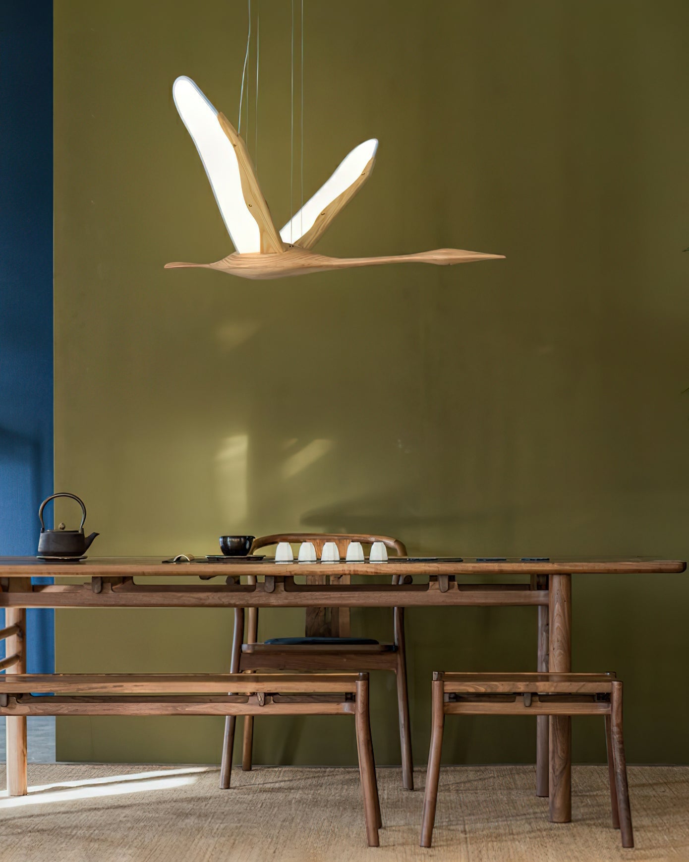 Flora Modern Wood Pendant Lamp - Letslighting