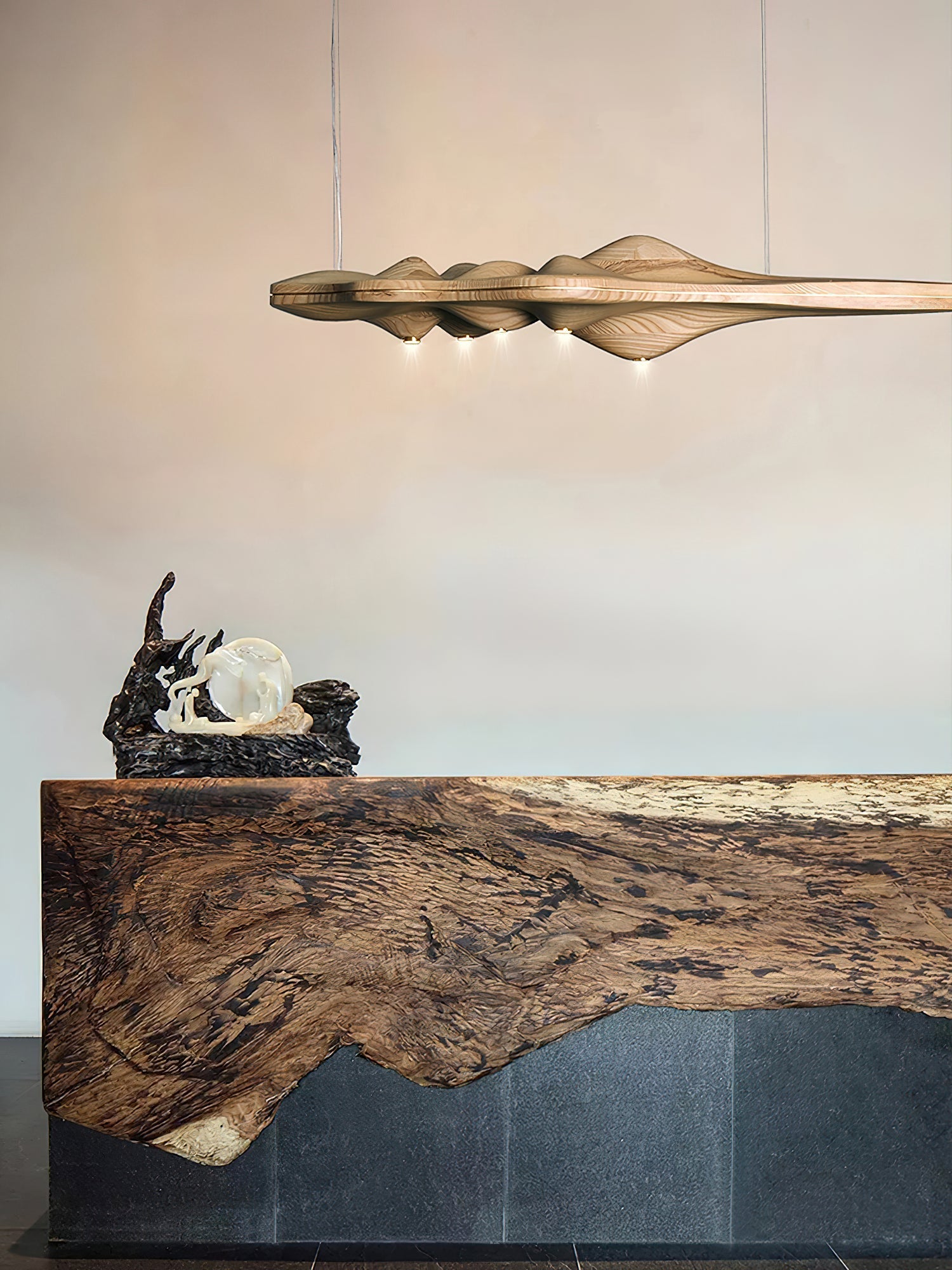 Etalyra Premium Elegance Wood Pendant Lamp - Letslighting
