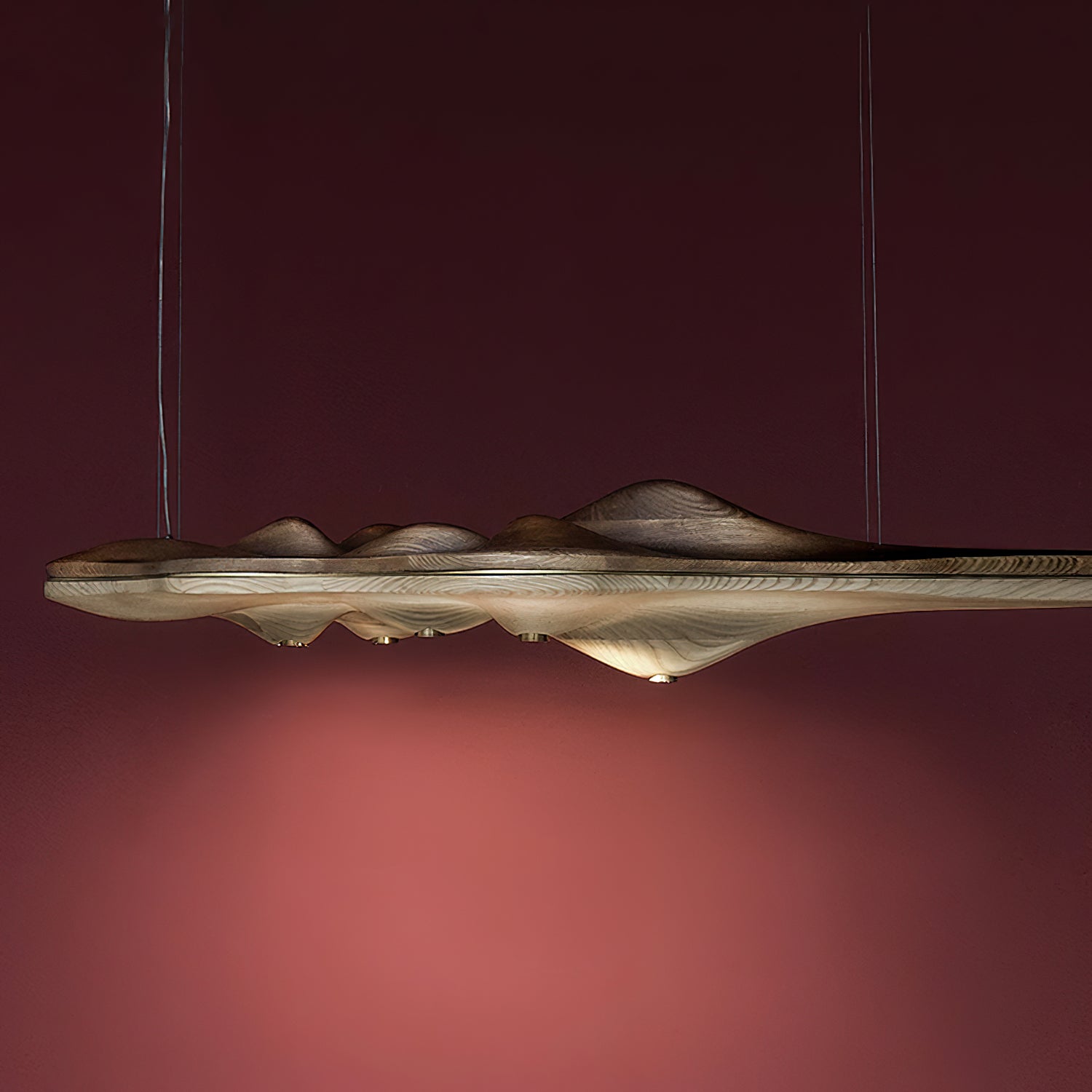 Etalyra Premium Elegance Wood Pendant Lamp - Letslighting