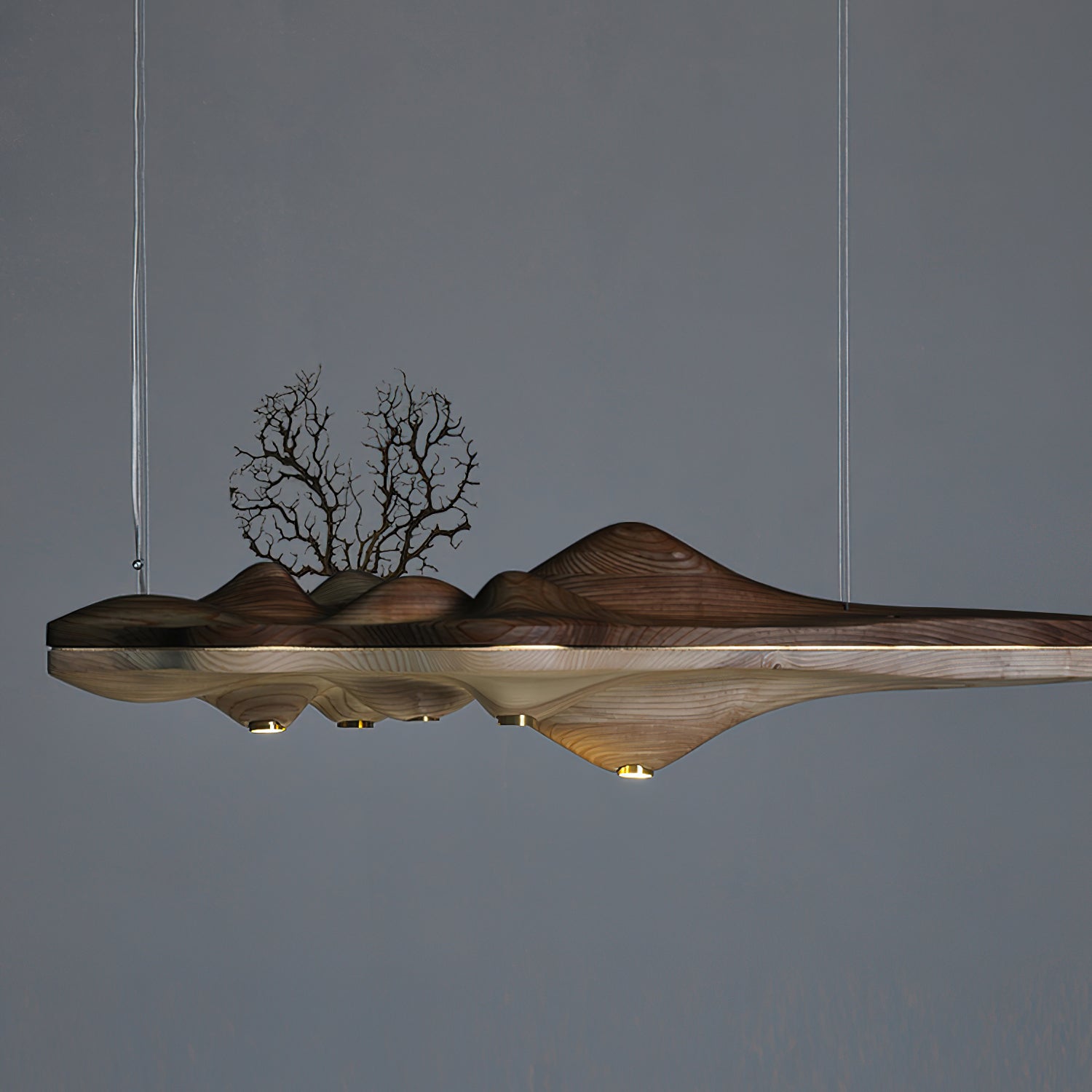 Etalyra Premium Elegance Wood Pendant Lamp - Letslighting