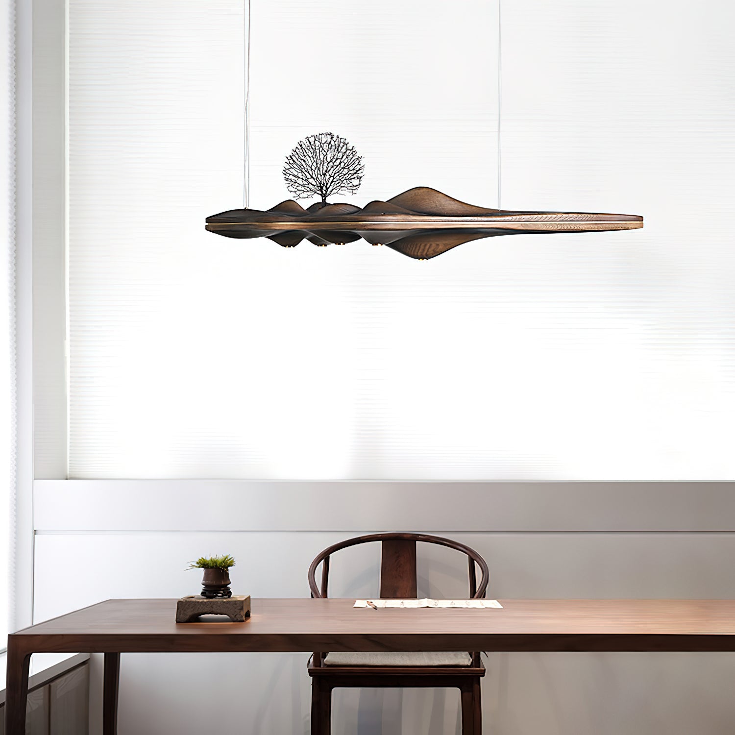 Etalyra Premium Elegance Wood Pendant Lamp - Letslighting