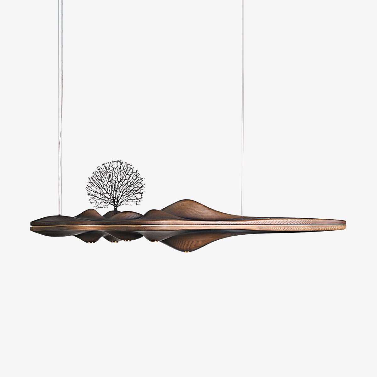 Etalyra Premium Elegance Wood Pendant Lamp - Letslighting
