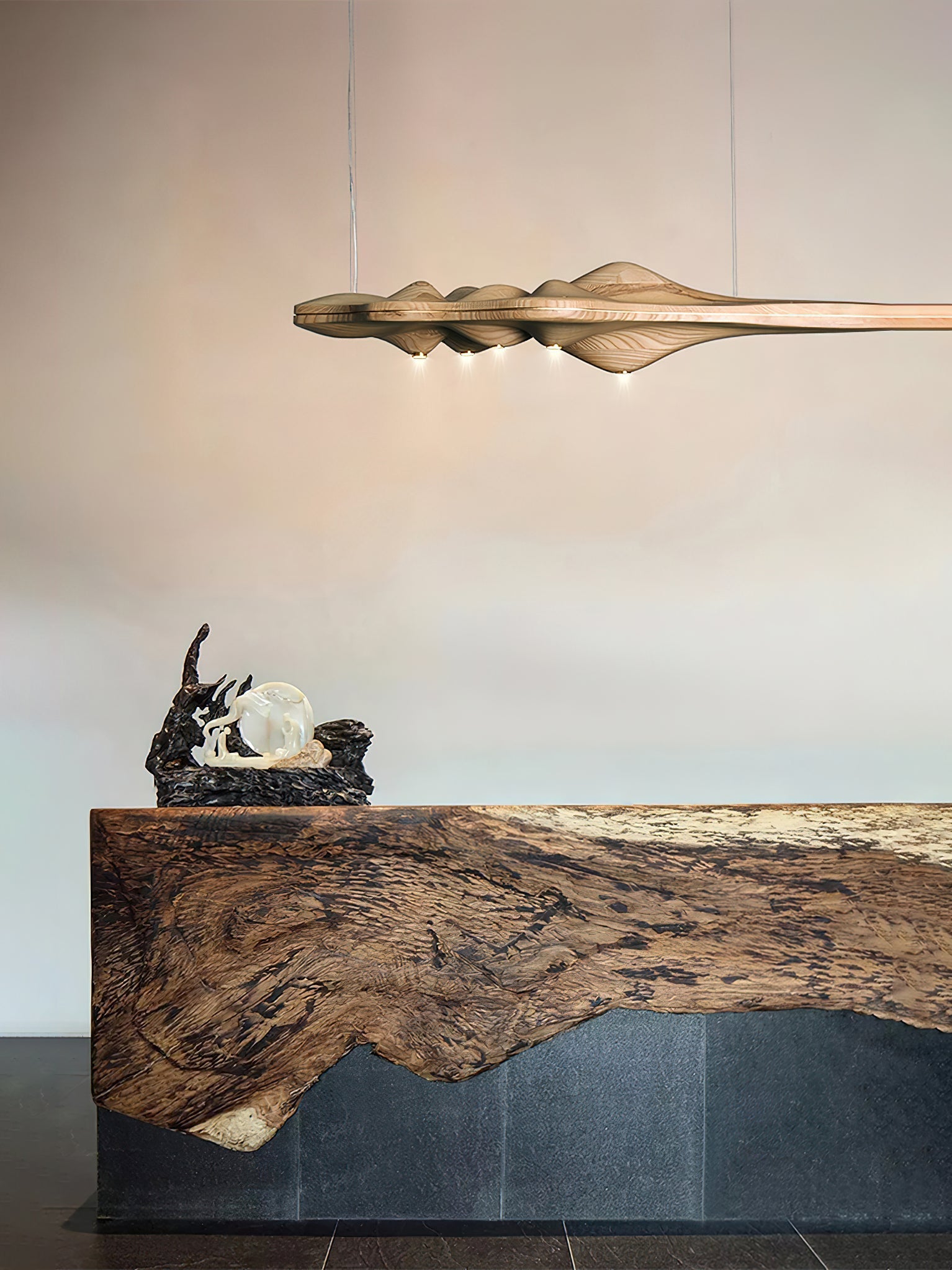 Etalyra Premium Elegance Wood Pendant Lamp - Letslighting