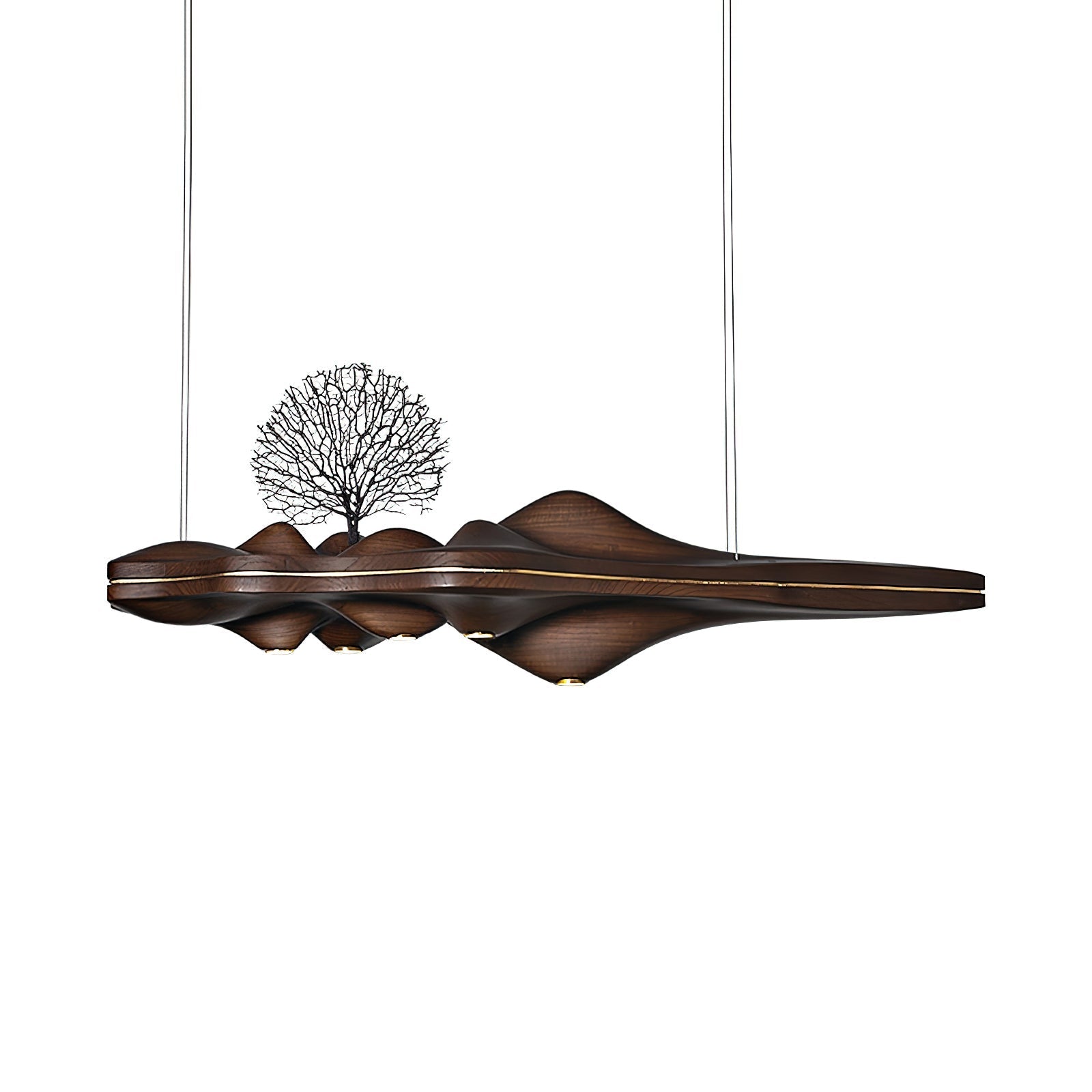 Etalyra Premium Elegance Wood Pendant Lamp - Letslighting