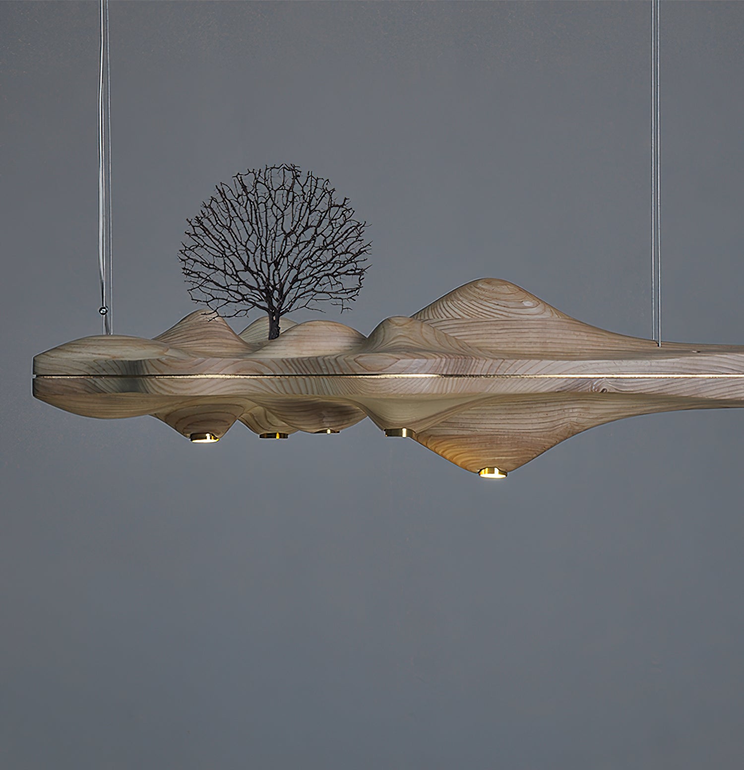 Etalyra Premium Elegance Wood Pendant Lamp - Letslighting
