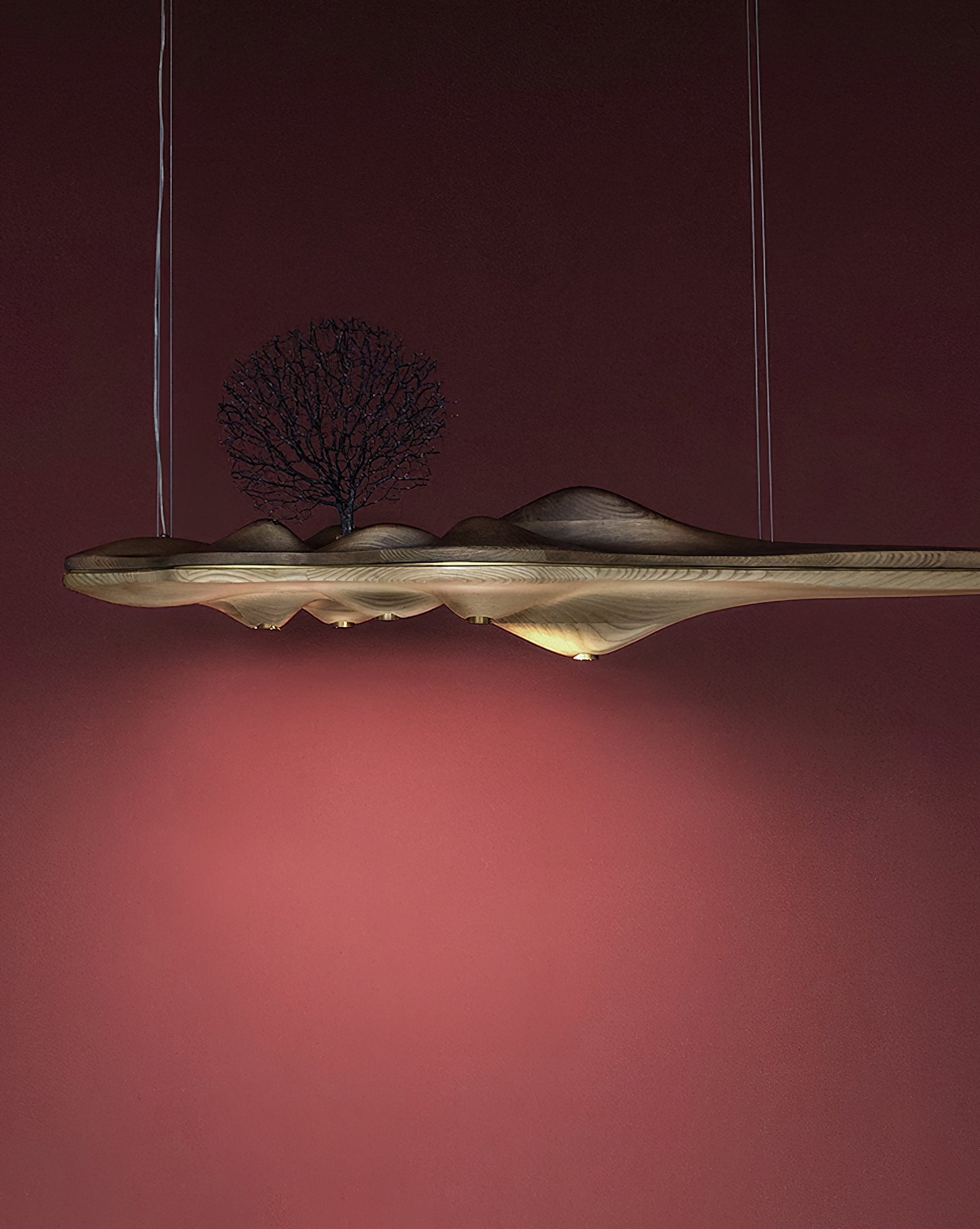 Etalyra Premium Elegance Wood Pendant Lamp - Letslighting