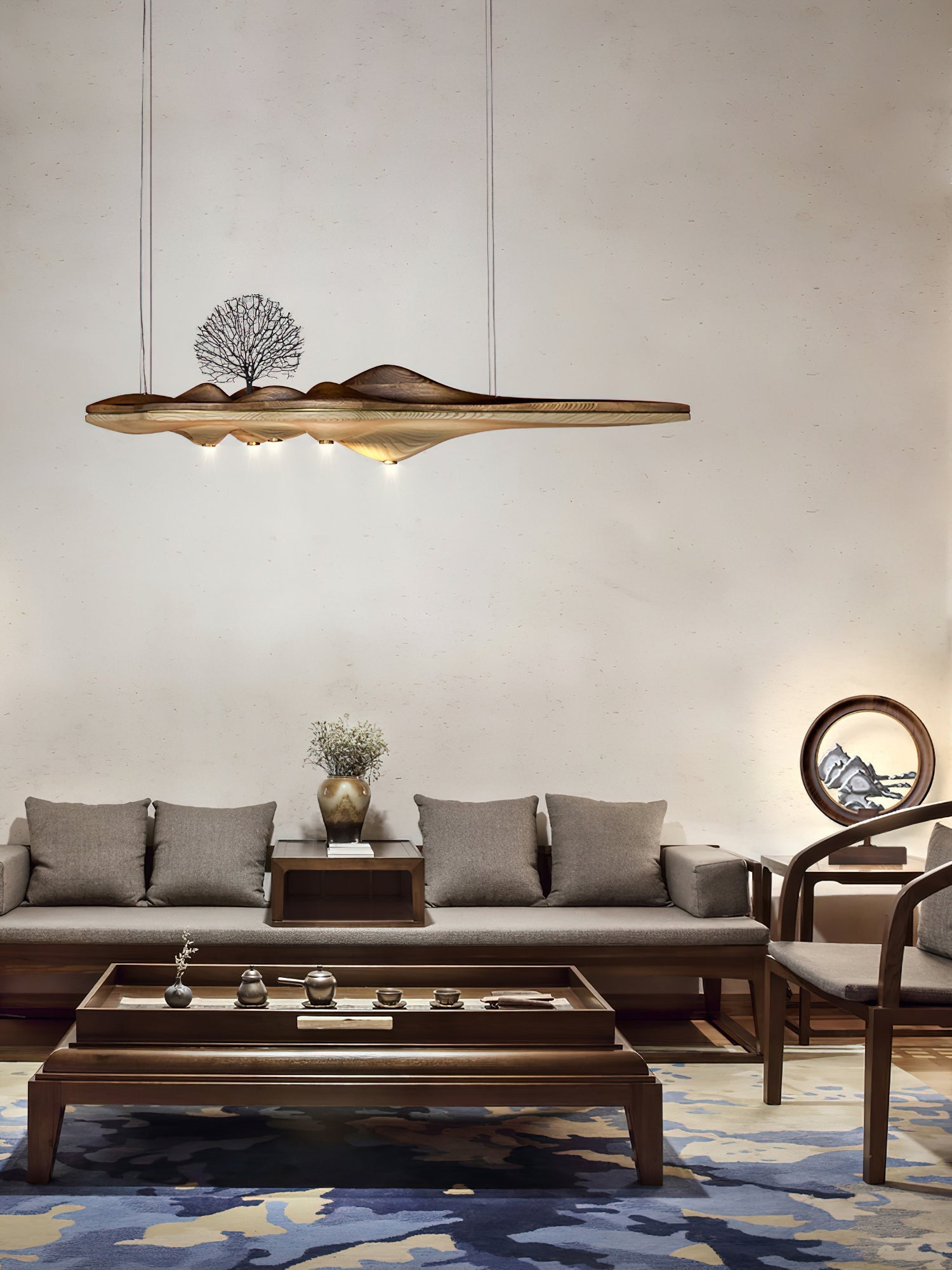 Etalyra Premium Elegance Wood Pendant Lamp - Letslighting