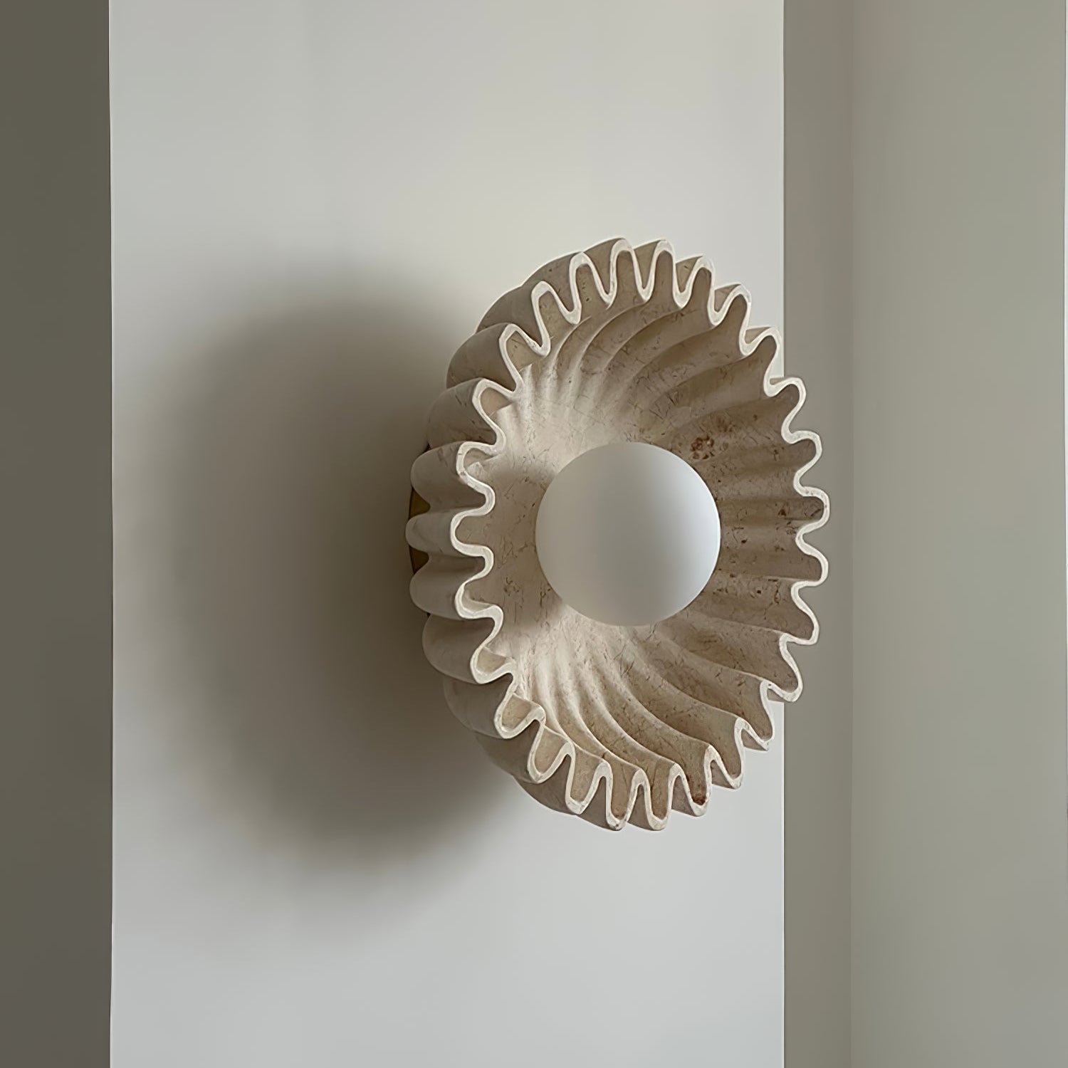 Sunray Rustic Glass Wall Lamp - Blowlighting