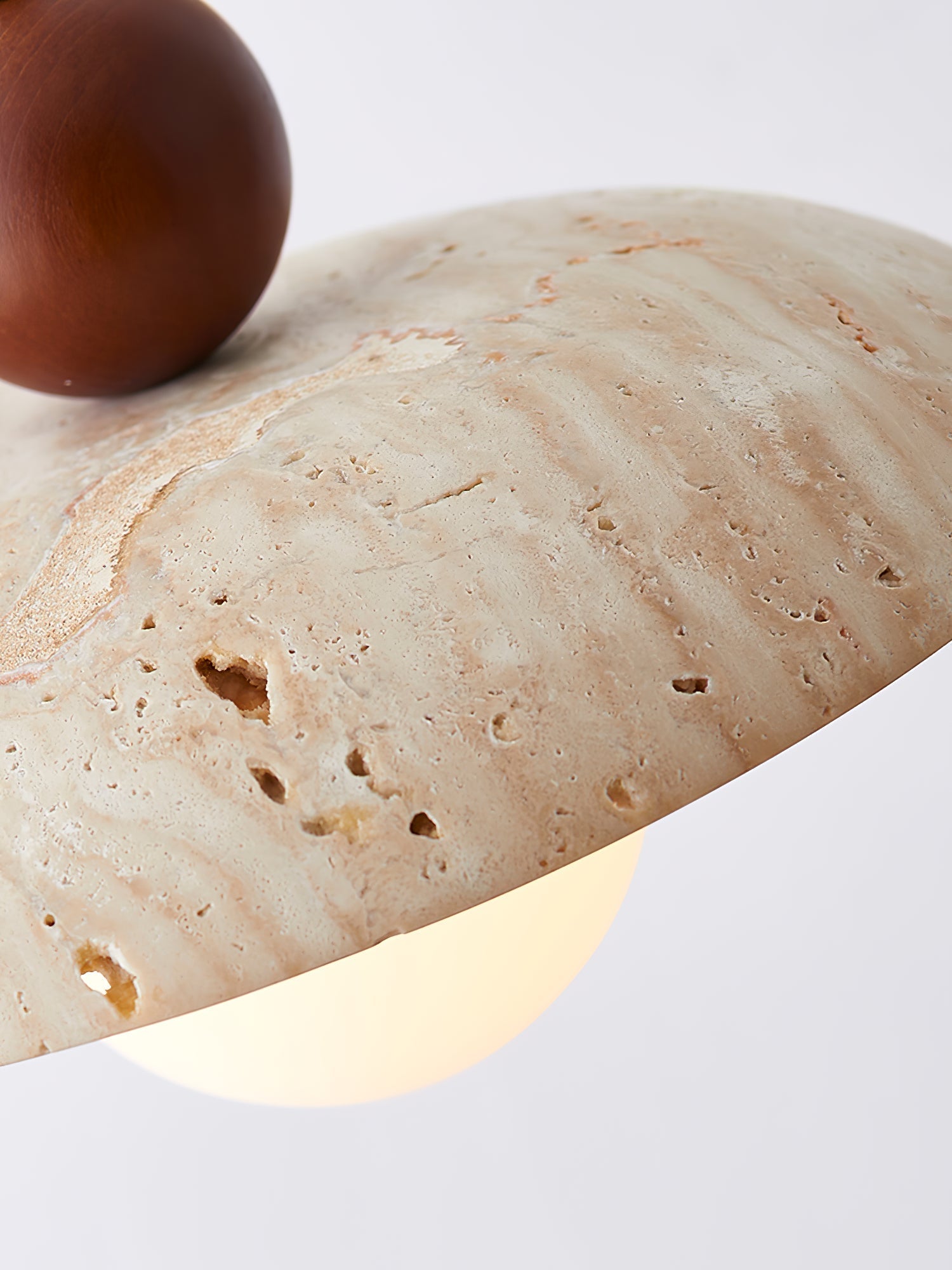 Soleil Travertine Pendant Light - Letslighting