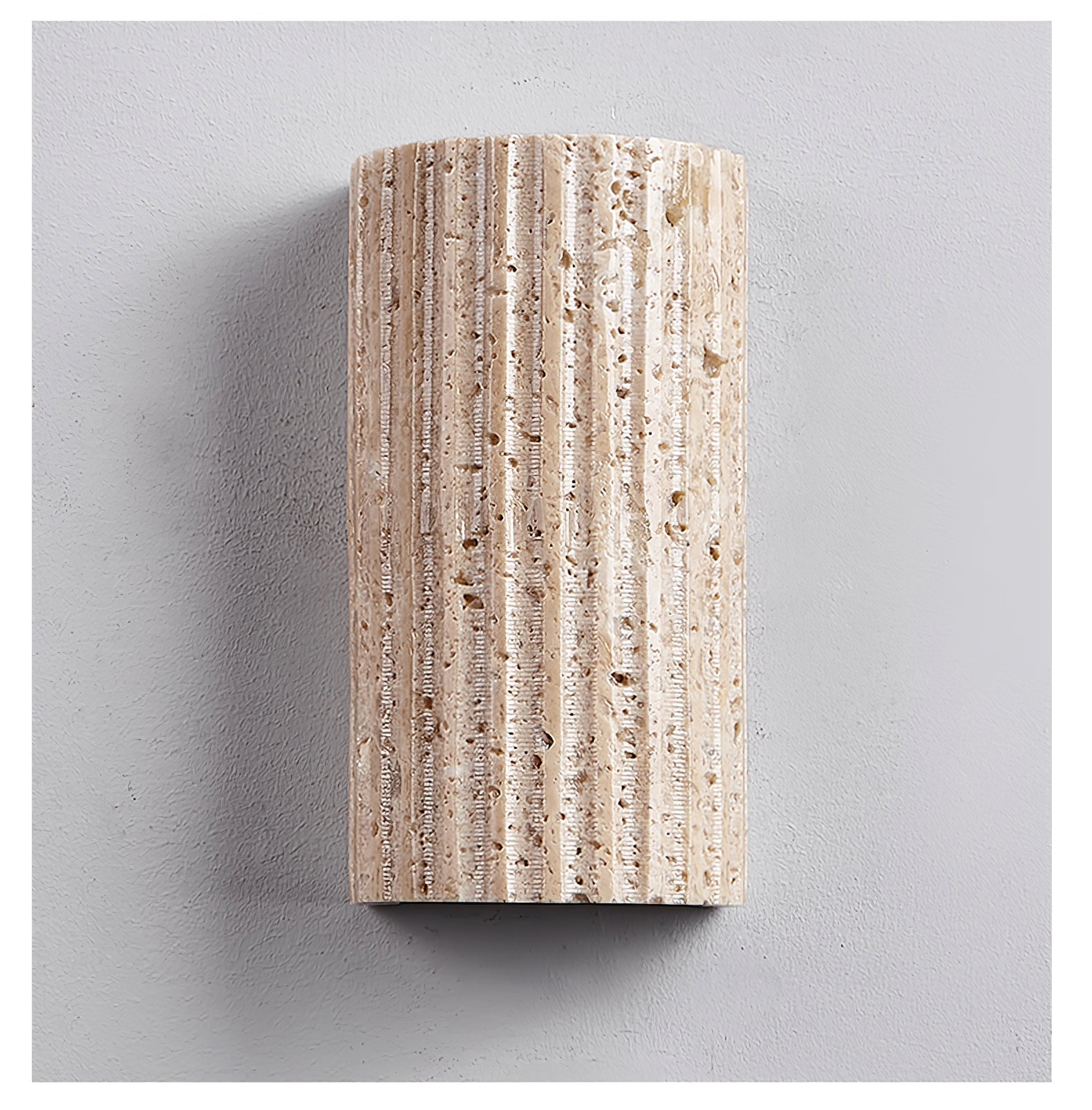Sysilion Travertine Wall Light
