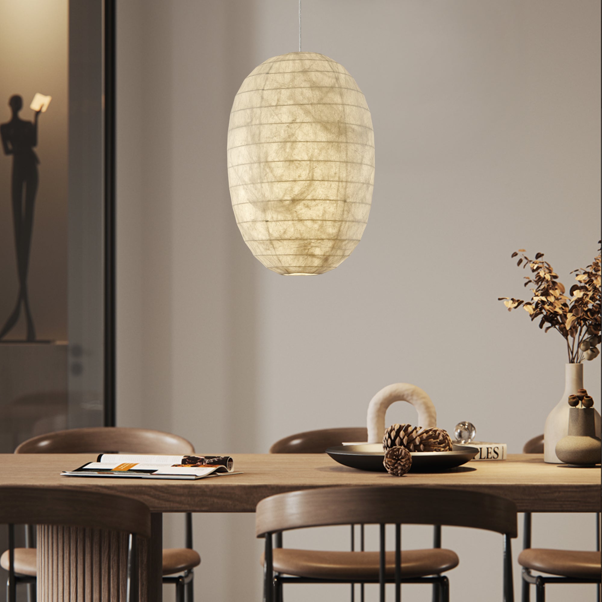 Oldoryra Silk Retro Pendant Light - Letslighting