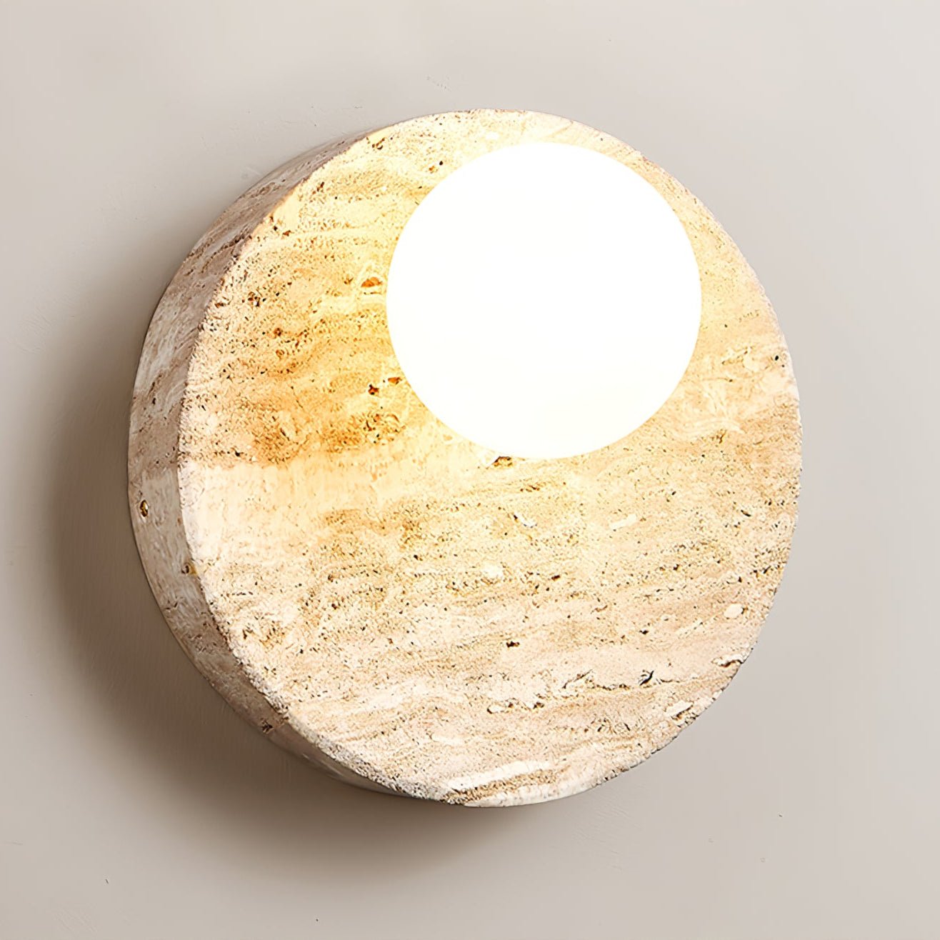Sorella Travertine Sconce - Letslighting