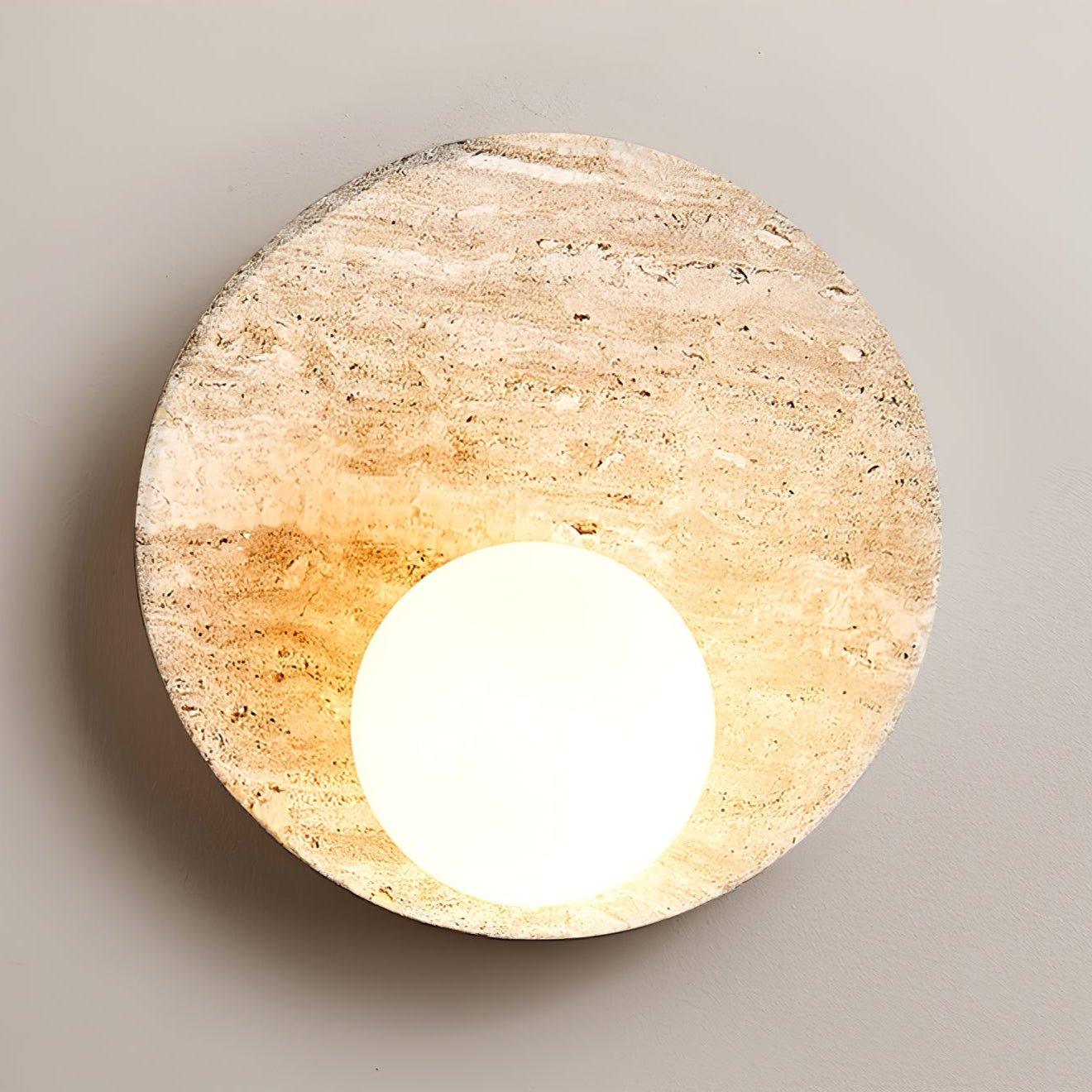 Sorella Travertine Sconce - Letslighting