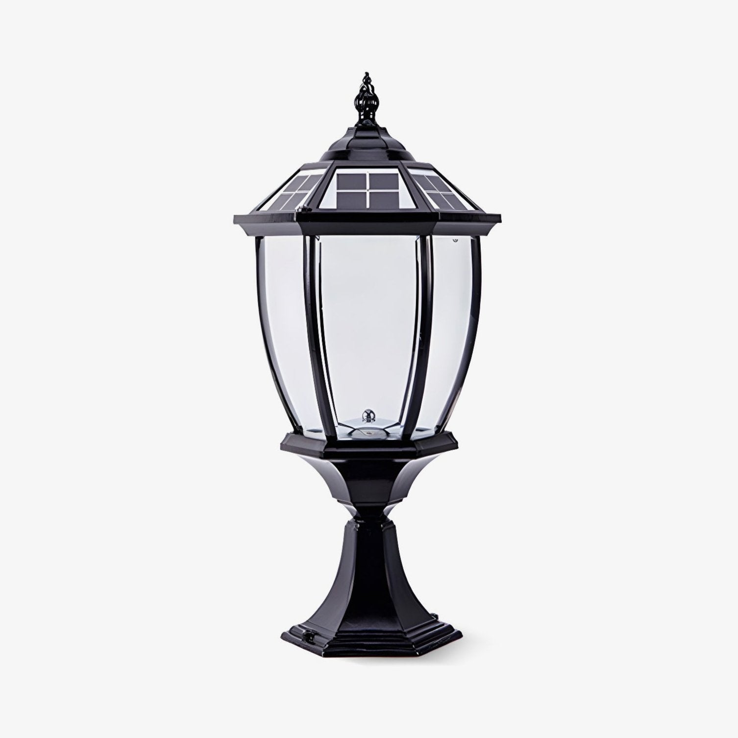 Cezoria Unique Solar Glass Lantern Outdoor Lamp - Letslighting