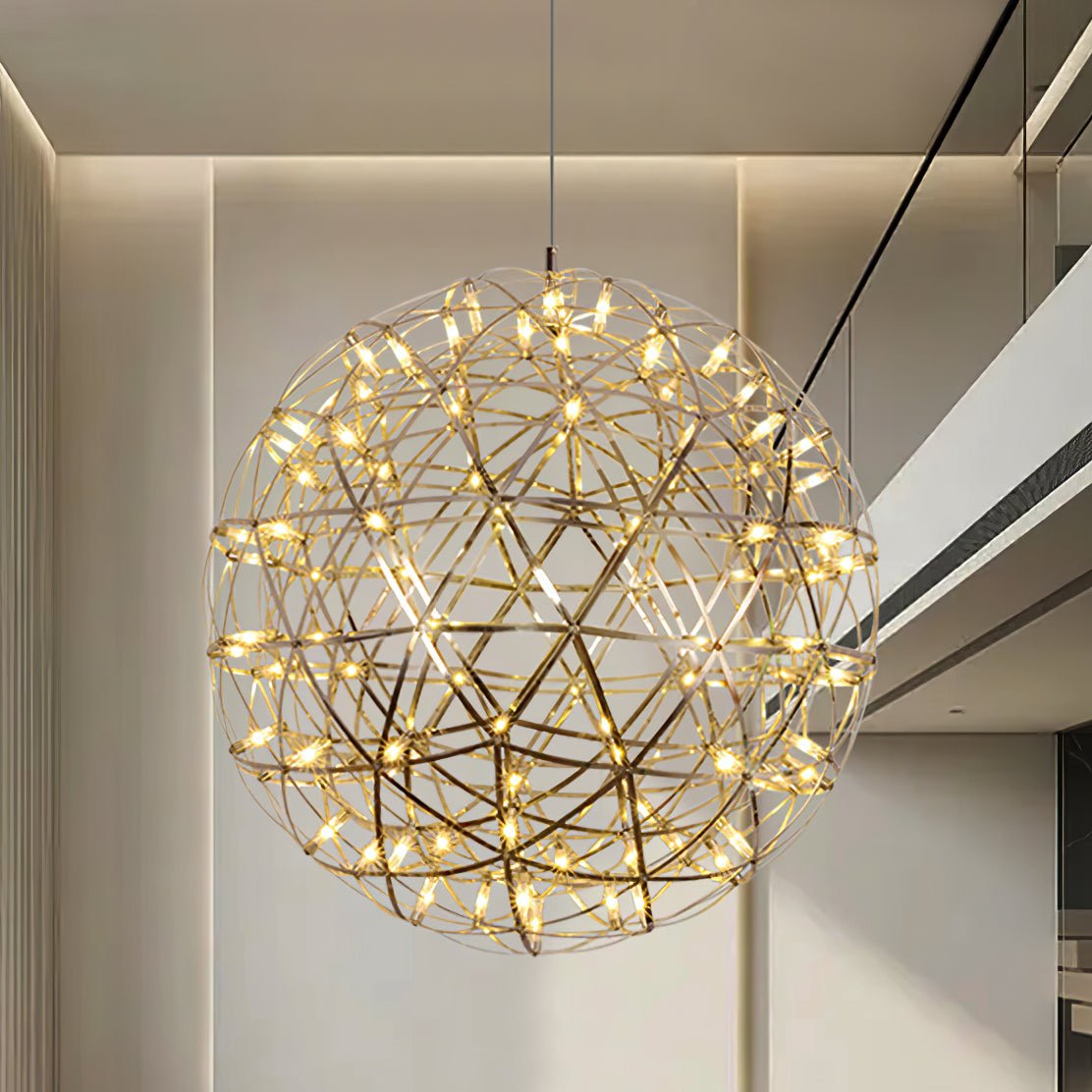 Ivthayra Postmodern Luxury Ball Gold Pendant Light - Letslighting