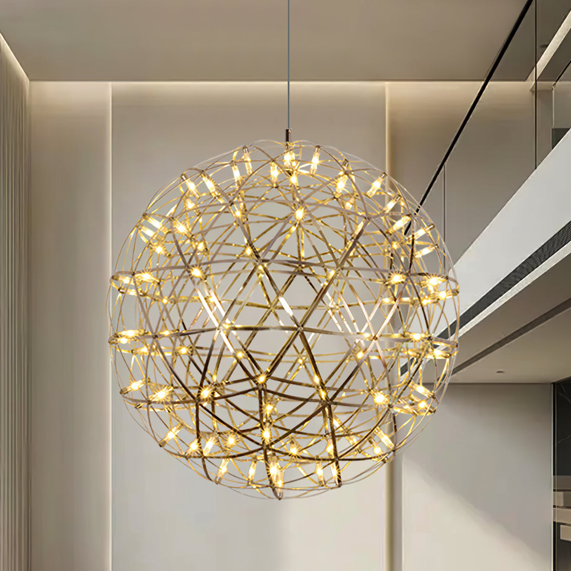 Lustra Pendant Lamp Spark Ball for Living Room - Letslighting